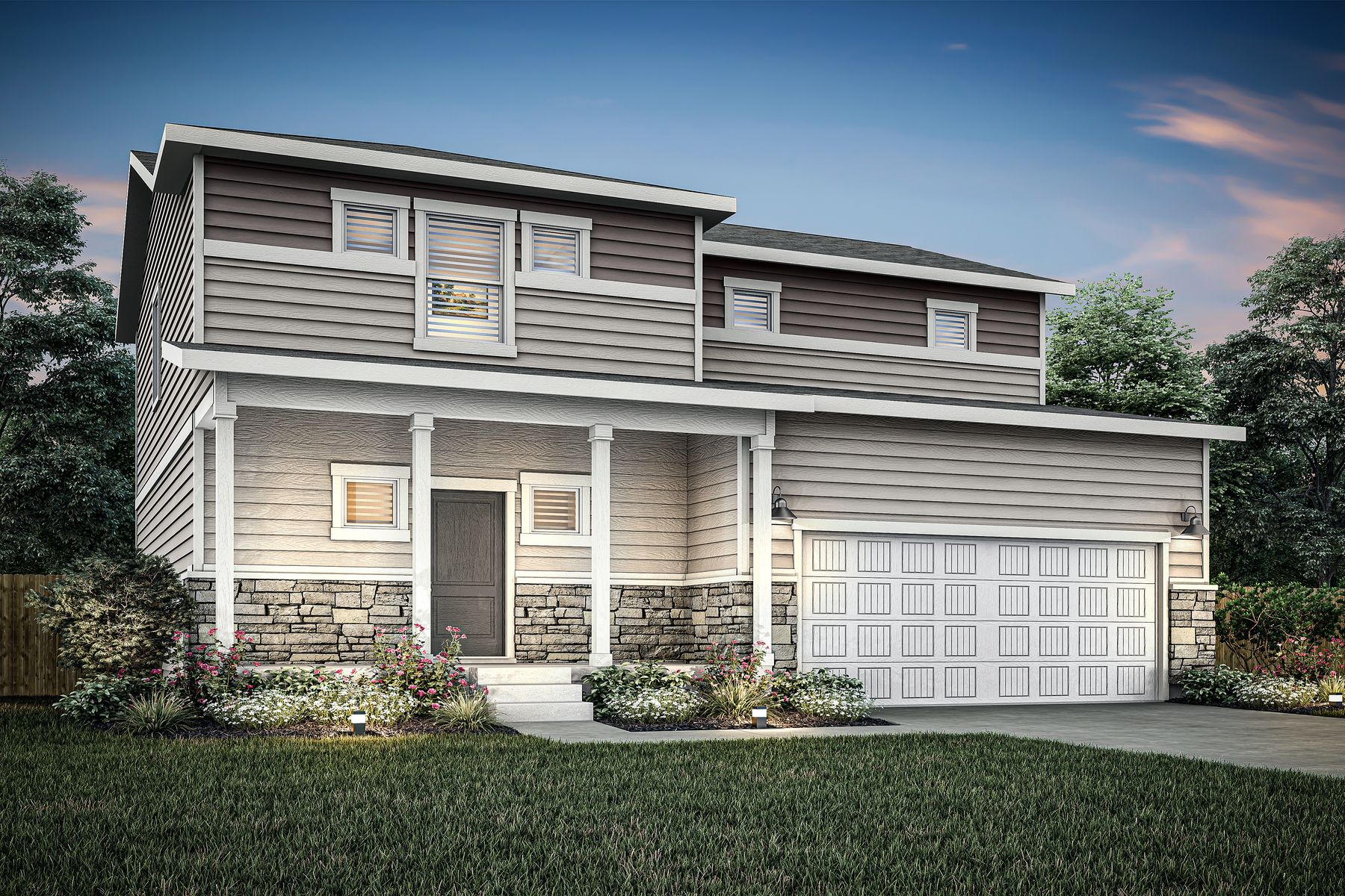 The Pagosa is a beautiful four bedroom home!