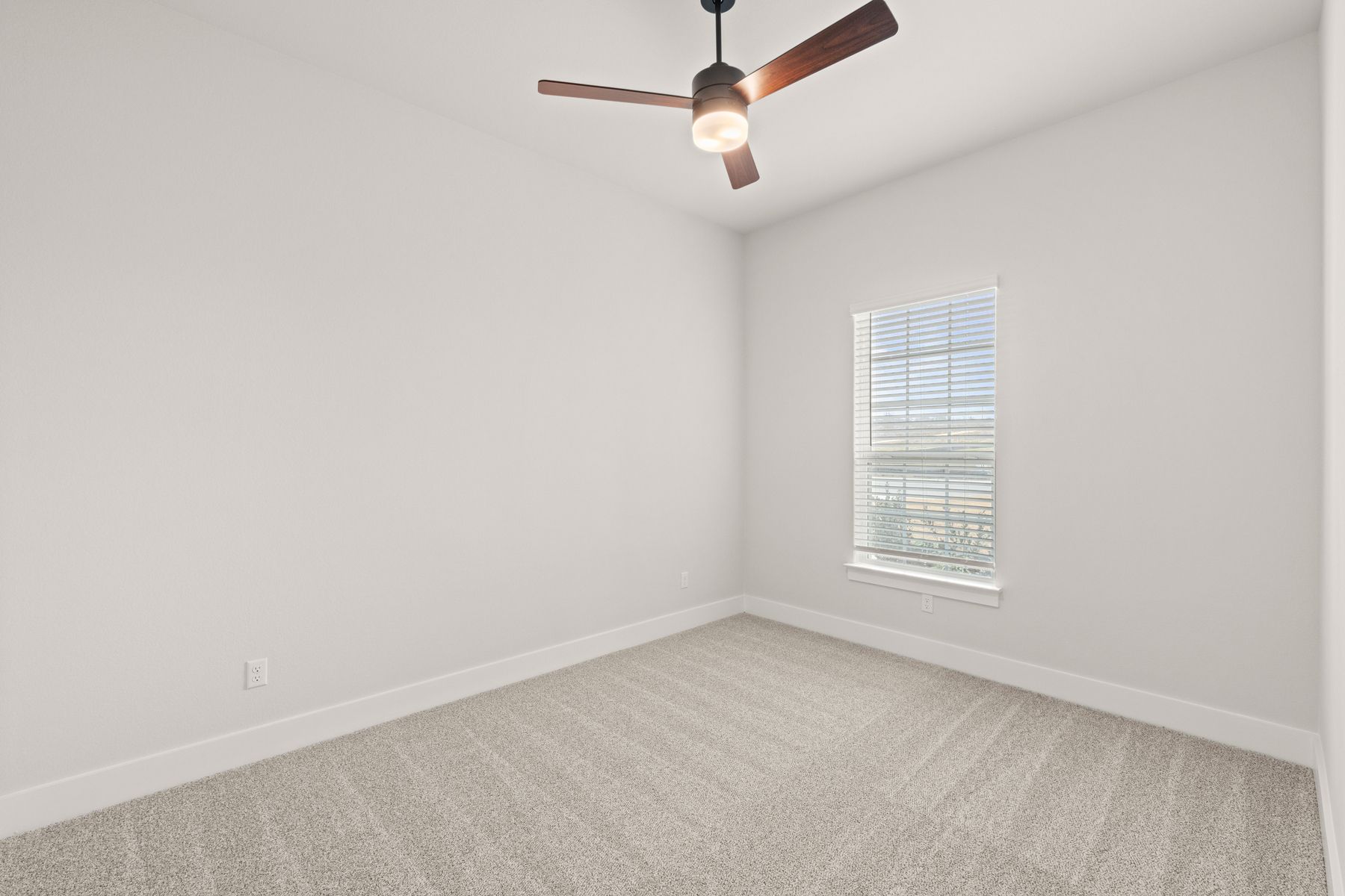 The secondary bedrooms are the perfect space for children's bedrooms or guest rooms.