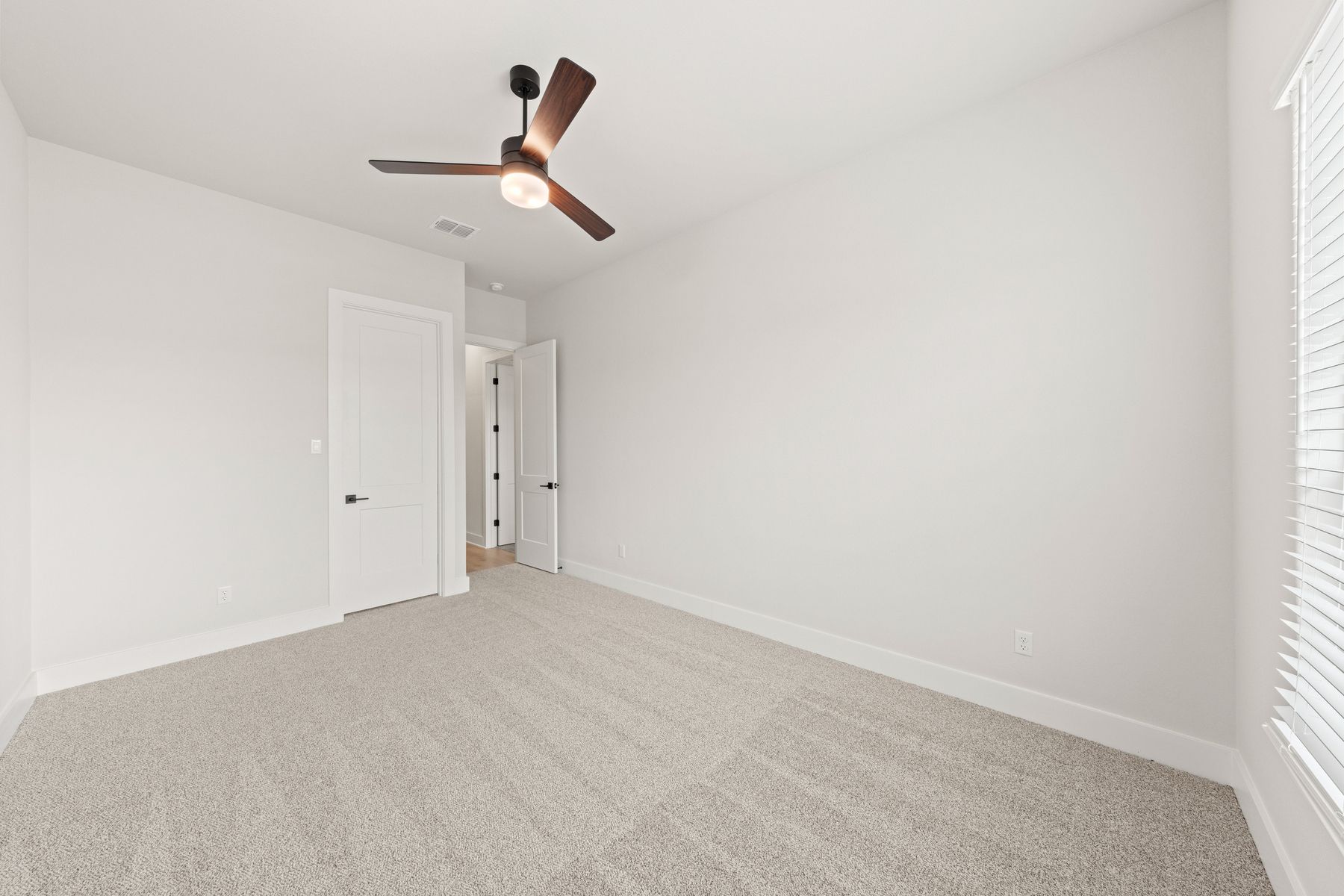 The secondary bedrooms are the perfect space for children's bedrooms or guest rooms.