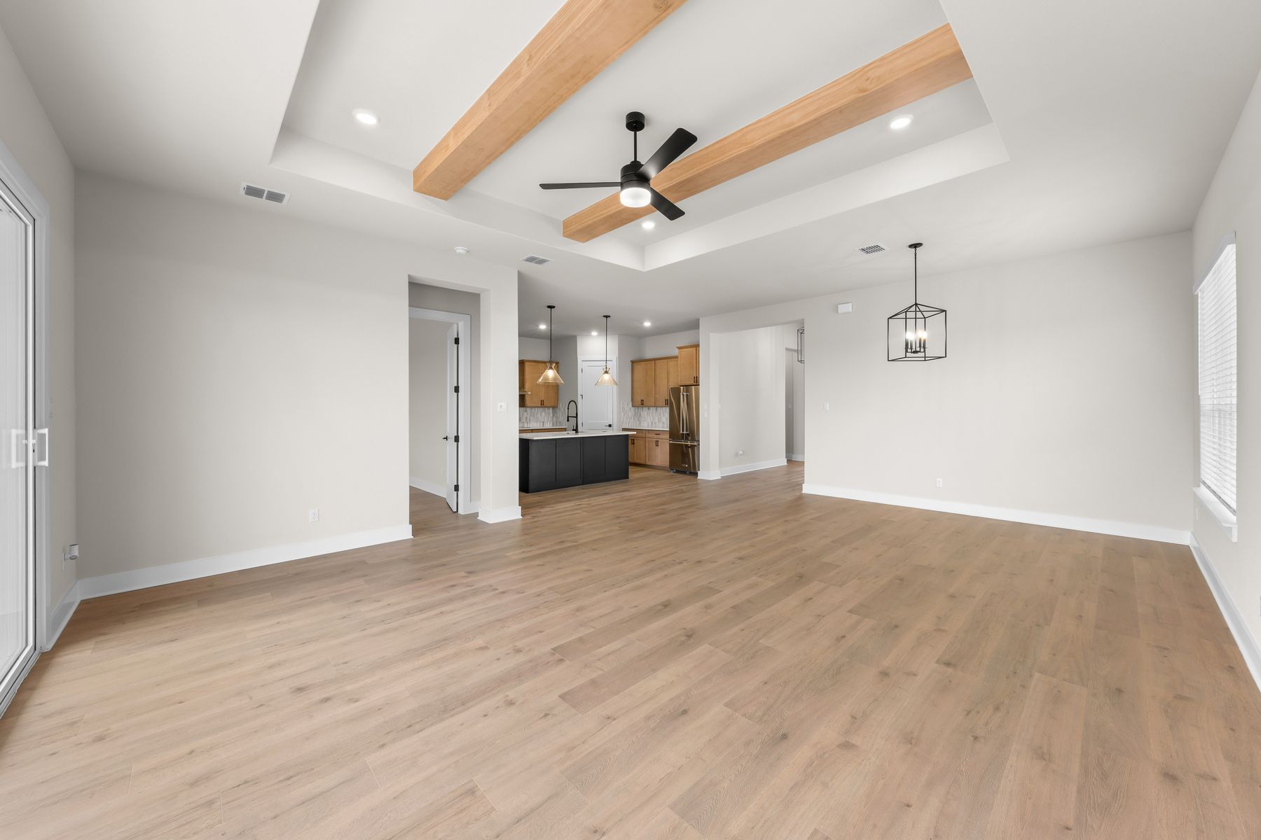 The open-concept layout is great for hosting and everyday living.