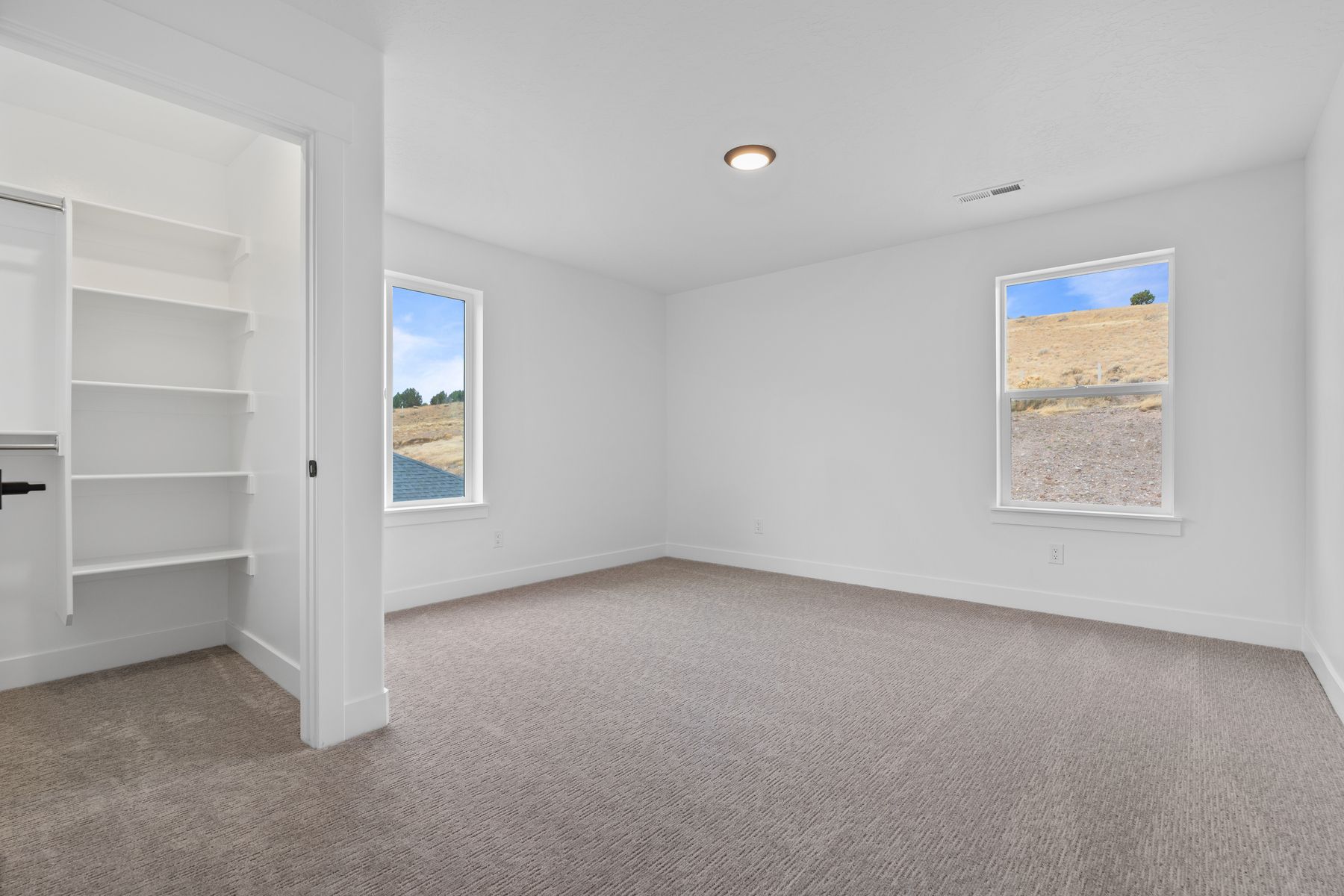 The secondary bedrooms are the perfect space for children's bedrooms or guest rooms.