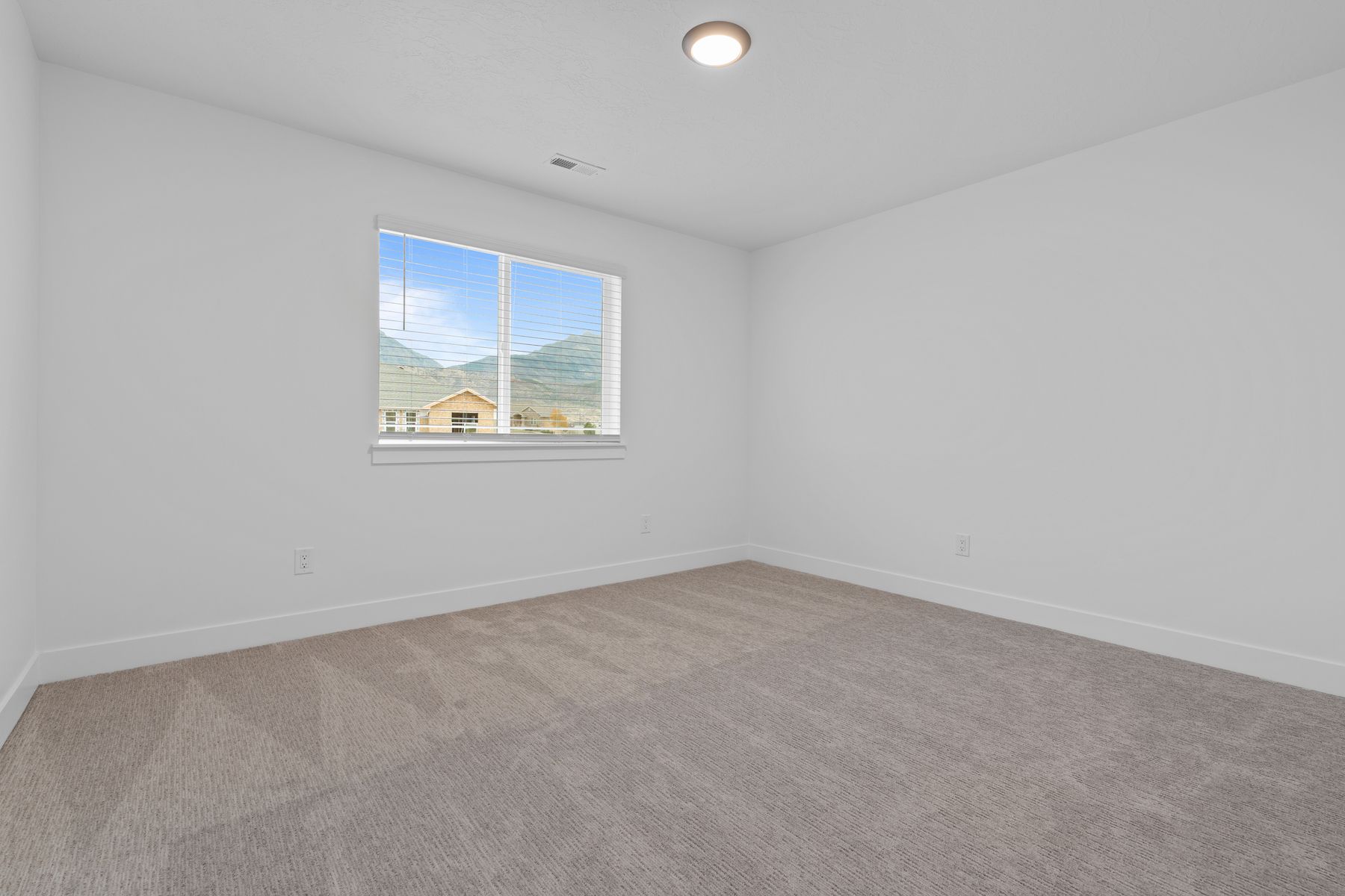 The secondary bedrooms are the perfect space for children's bedrooms or guest rooms.