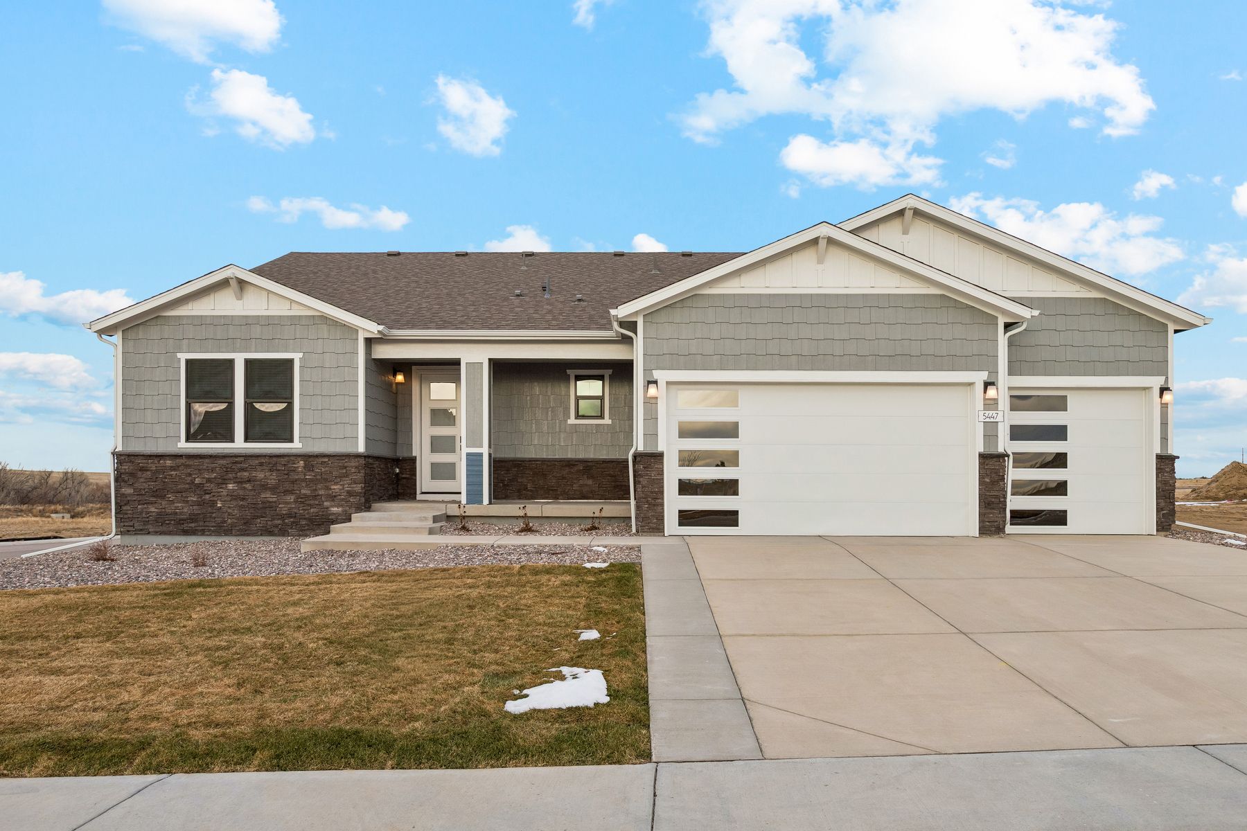 The Telluride is a beautiful one-story home.