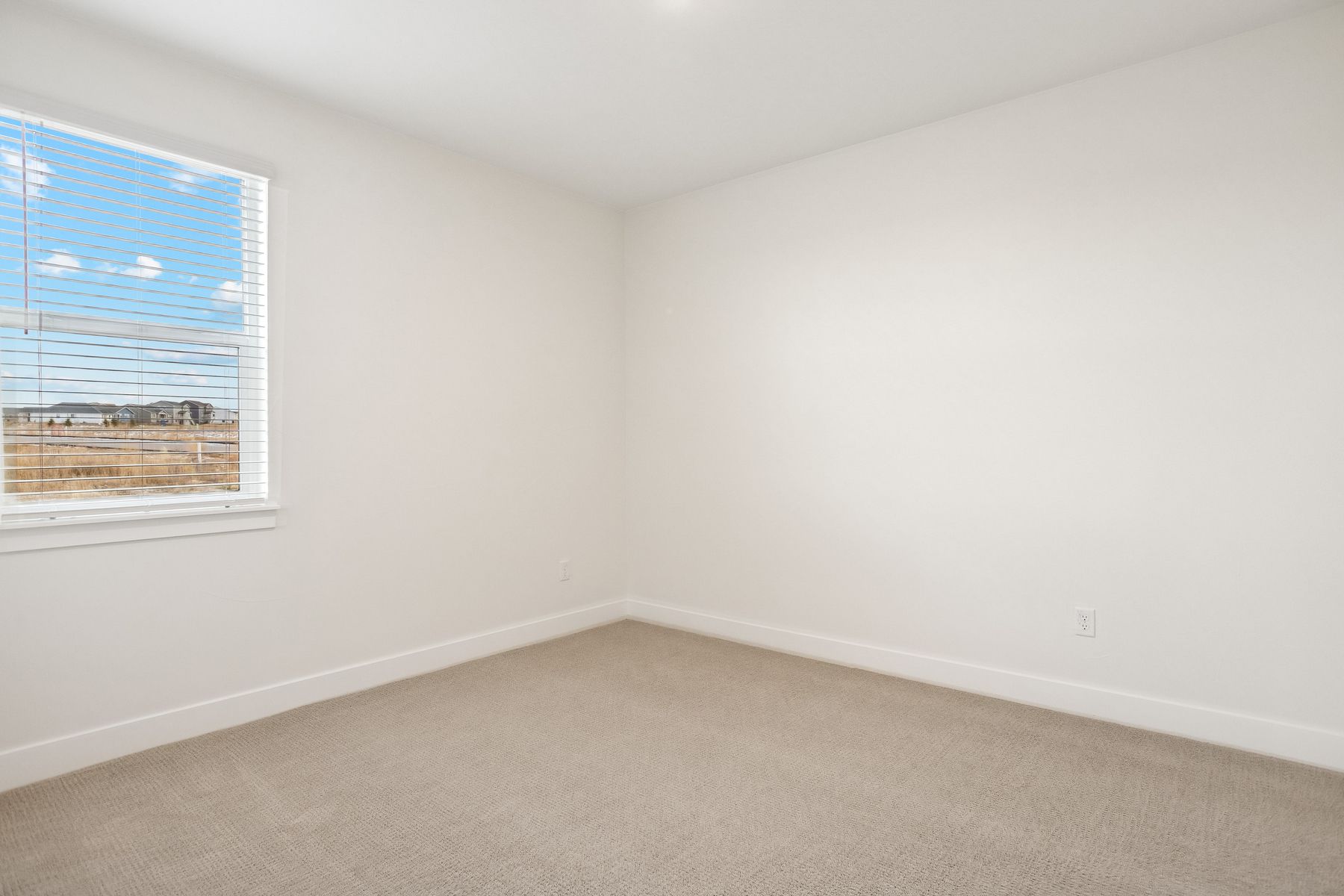 The secondary bedrooms are a great space for children's bedrooms or guest rooms.