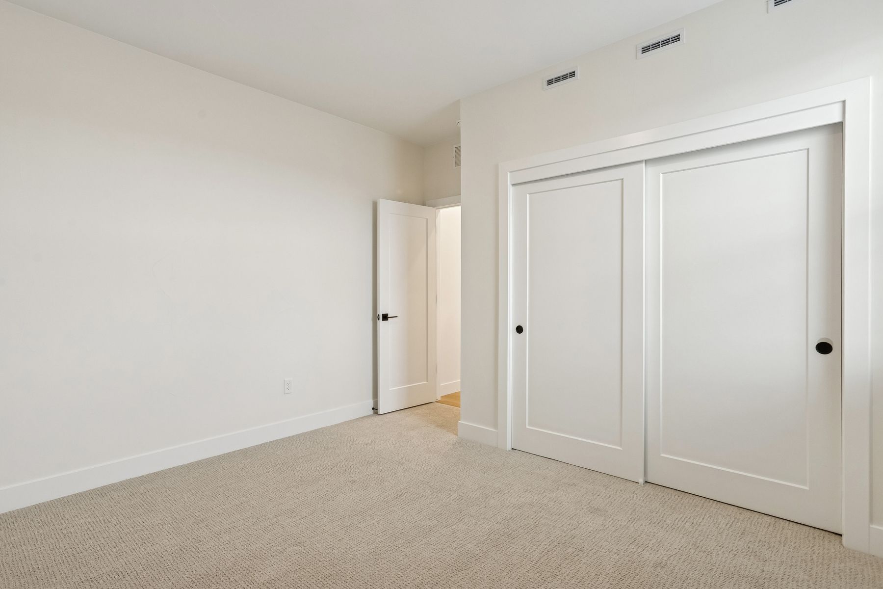 The secondary bedrooms are a great space for children's bedrooms or guest rooms.