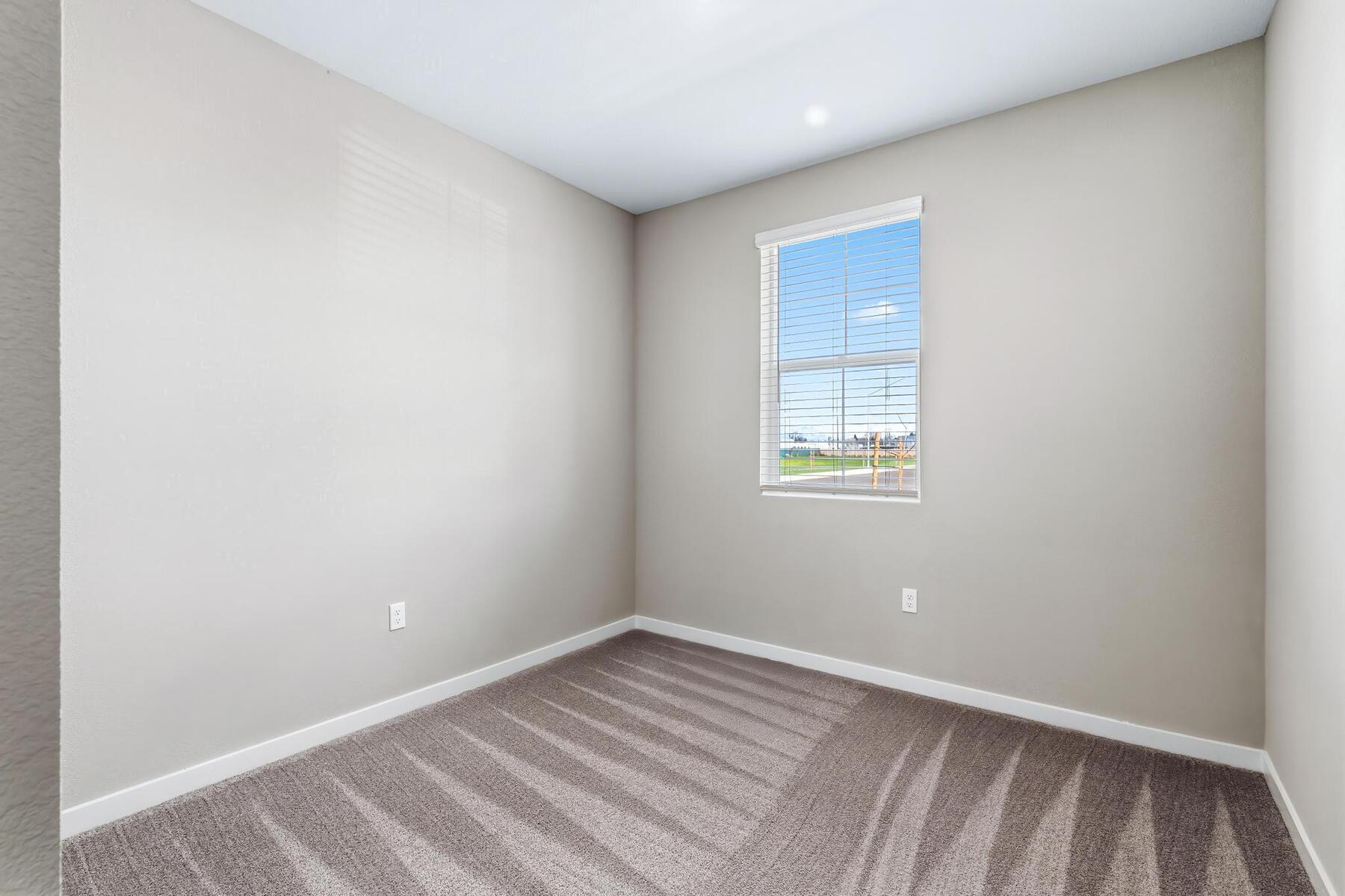 The secondary bedrooms have carpet.
