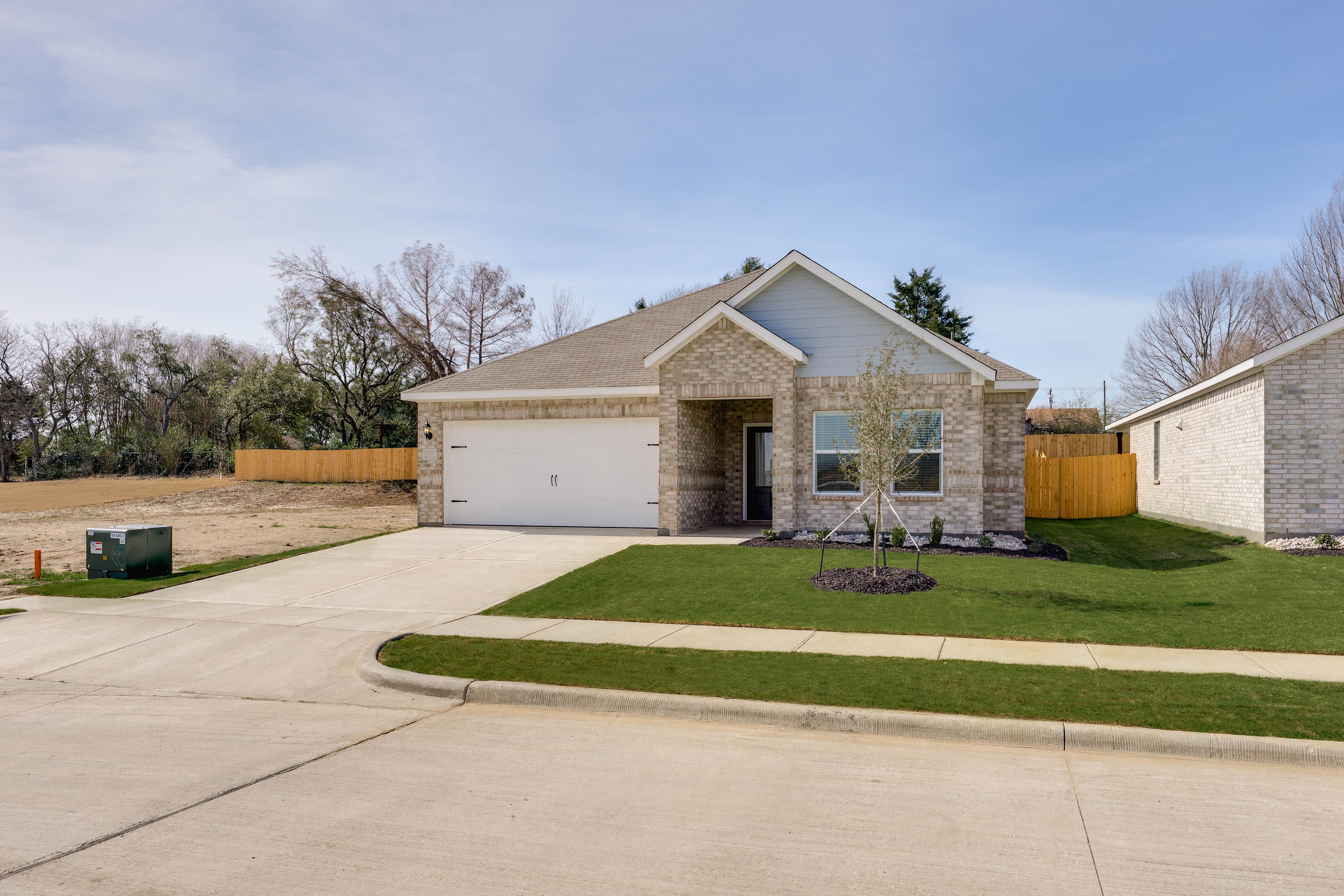 The Elder has an attached two-car garage.