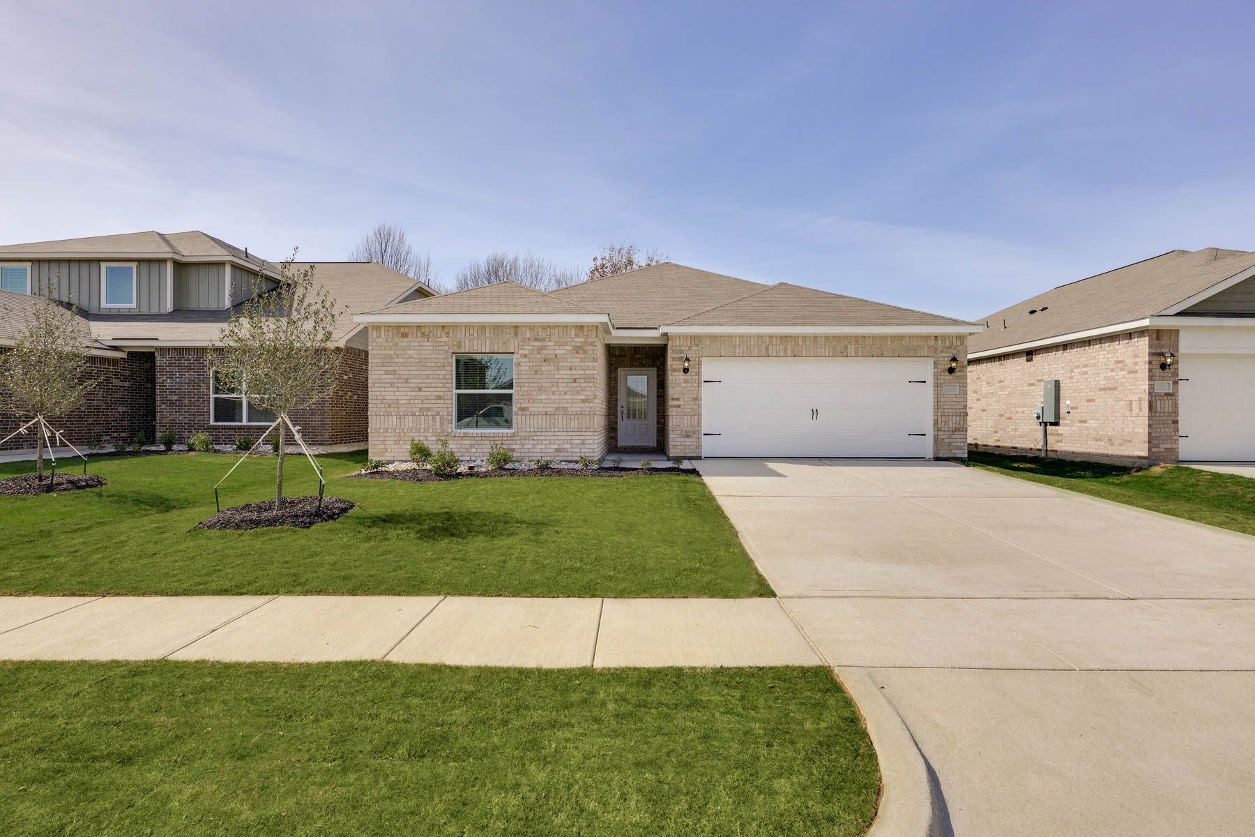 The Carter is a beautiful one-story home.