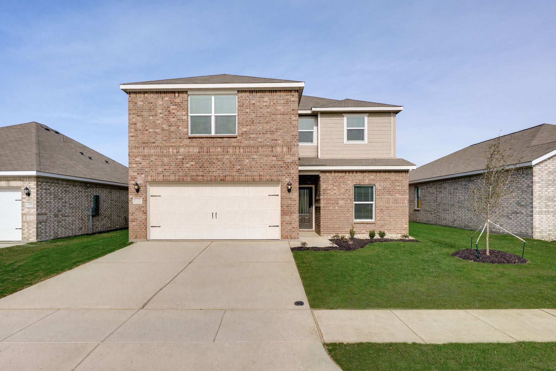 The Cottonwood is a beautiful two-story home.