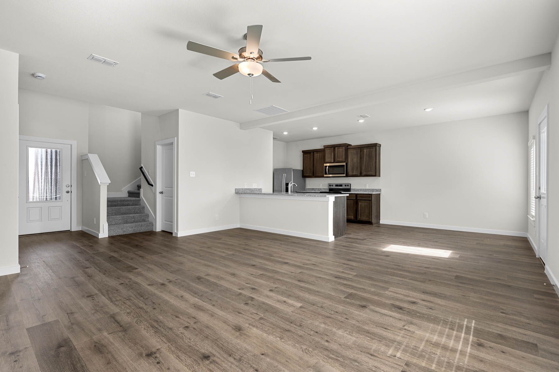 The living room is a spacious living area.