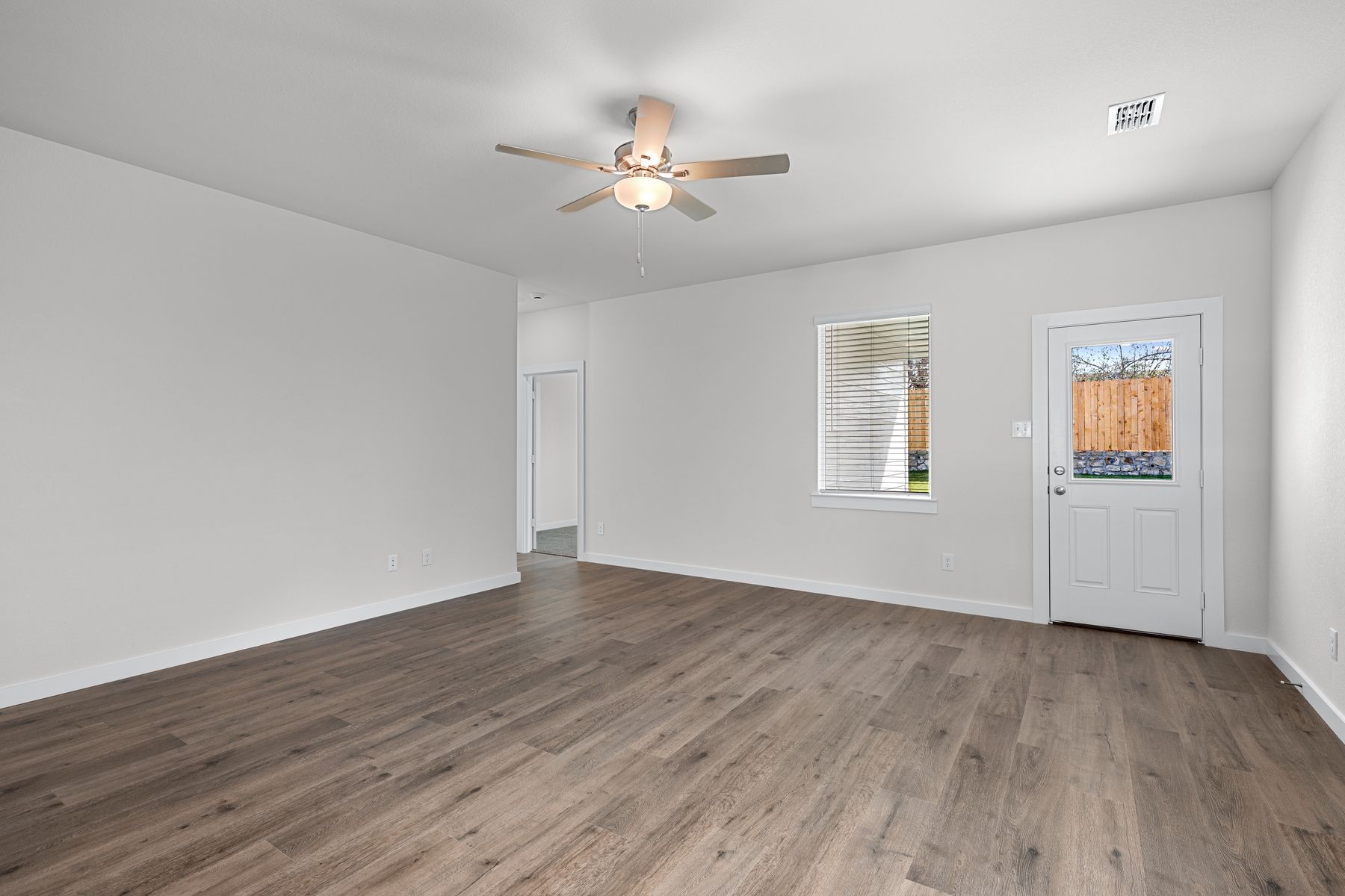 The living room is a spacious living area.