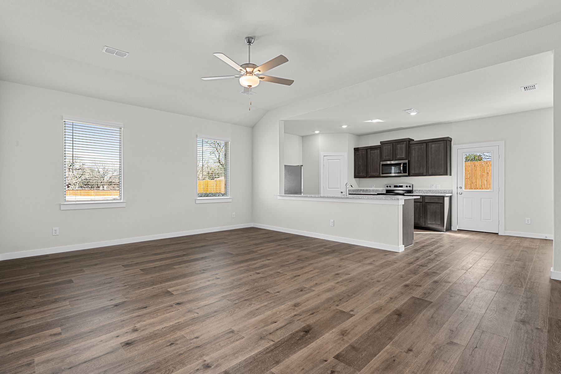 The Reed has a wonderful open-concept layout that is perfect for everyday living.