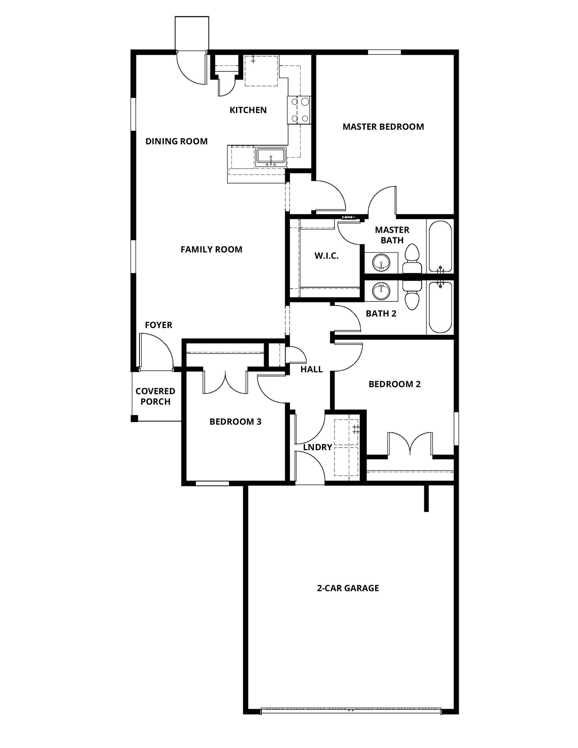 The Atticus has a wonderful open layout. 