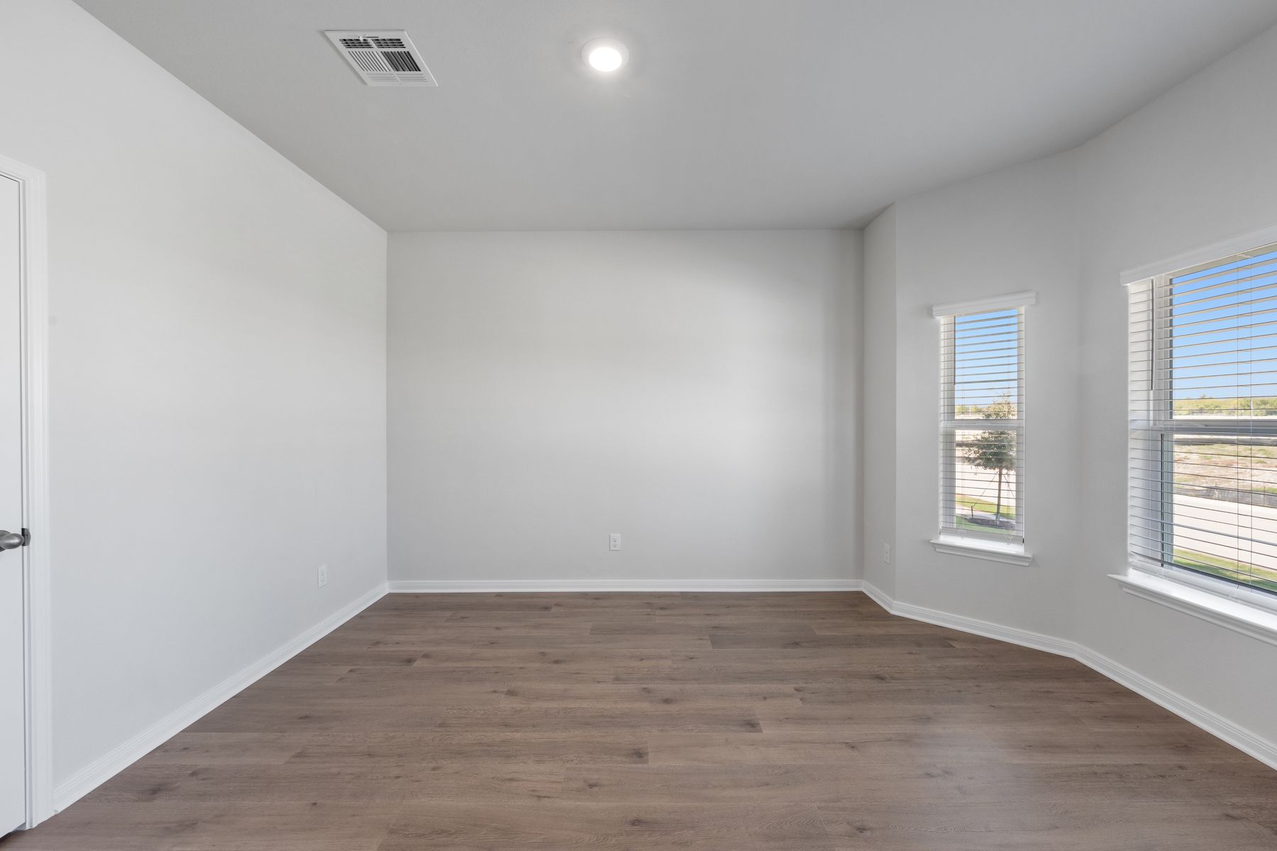 The secondary bedrooms are the perfect space for children's bedrooms or guest rooms. 