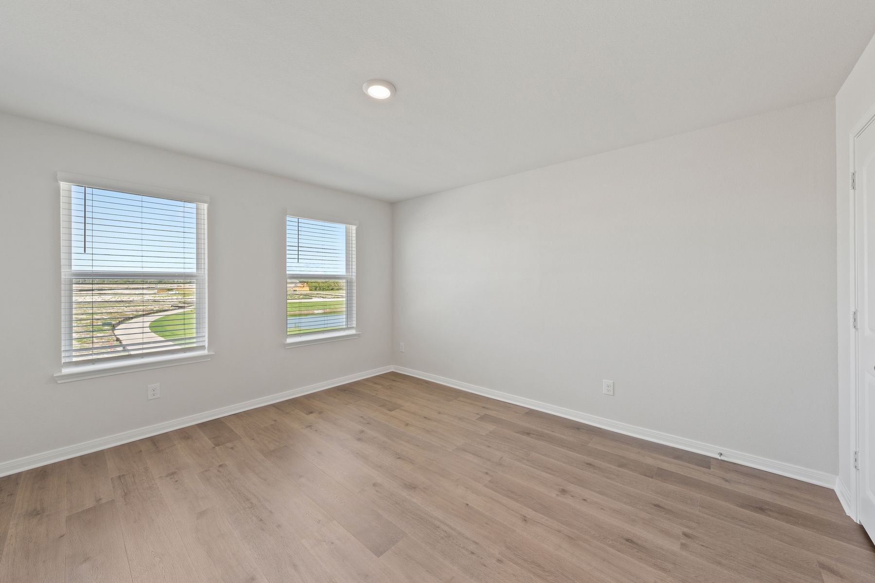 The secondary bedrooms are the perfect space for children's bedrooms or guest rooms. 