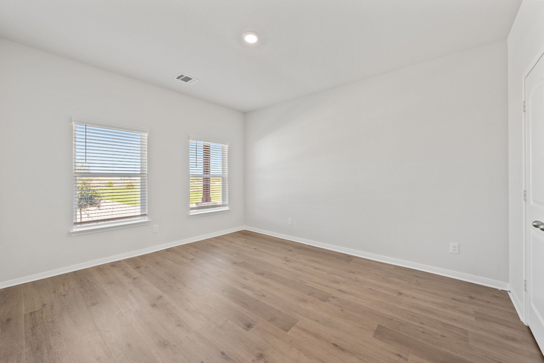 The secondary bedrooms are the perfect space for children's bedrooms or guest rooms. 