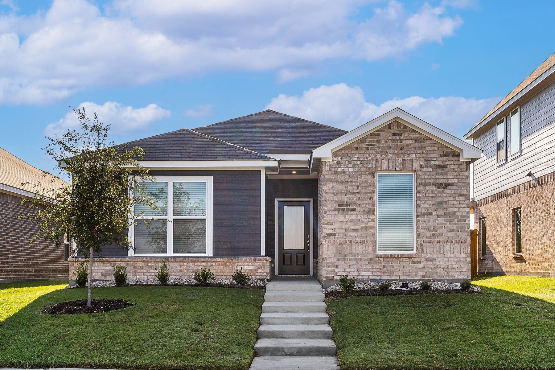 The Orchid is a beautiful one-story home.
