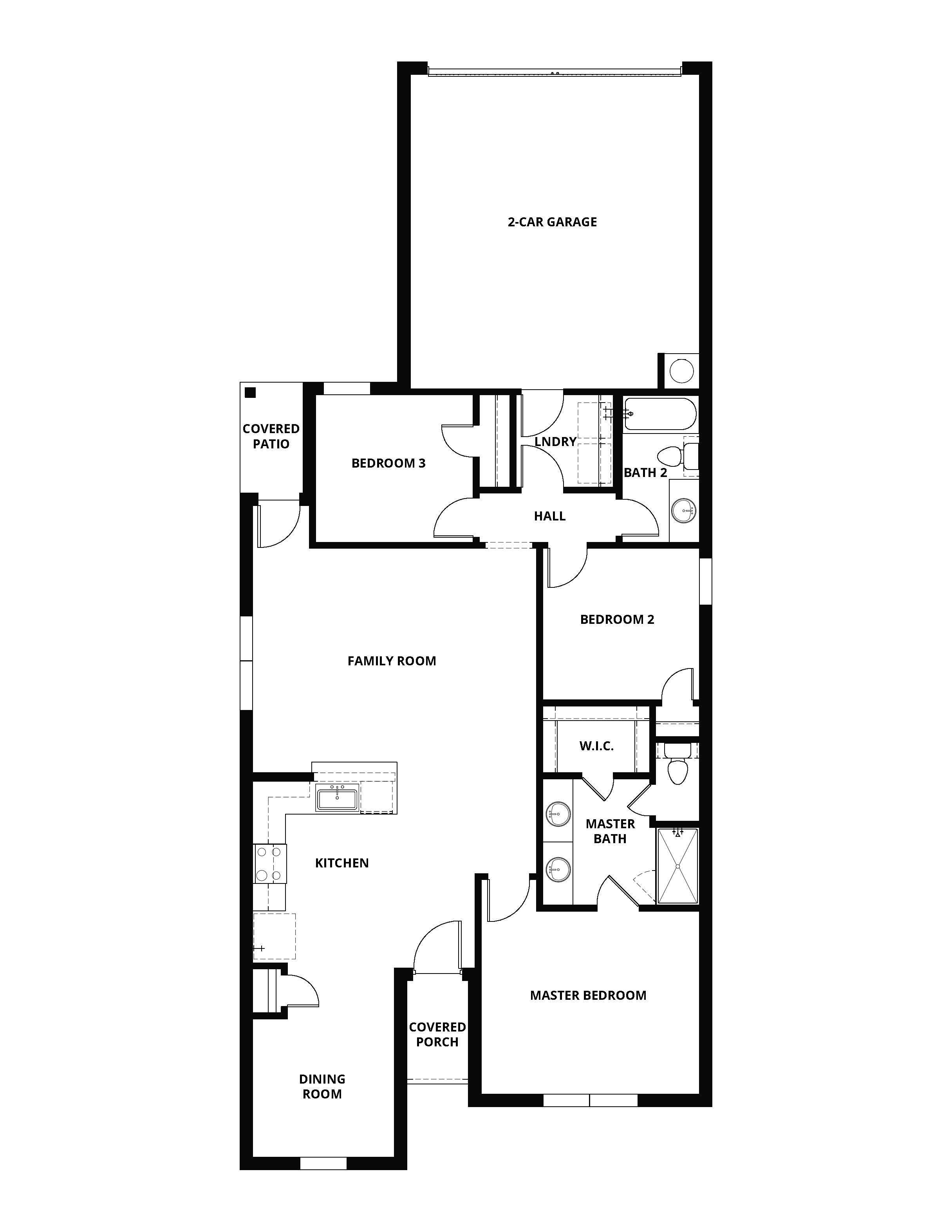 The Orchid has a wonderful, open layout.