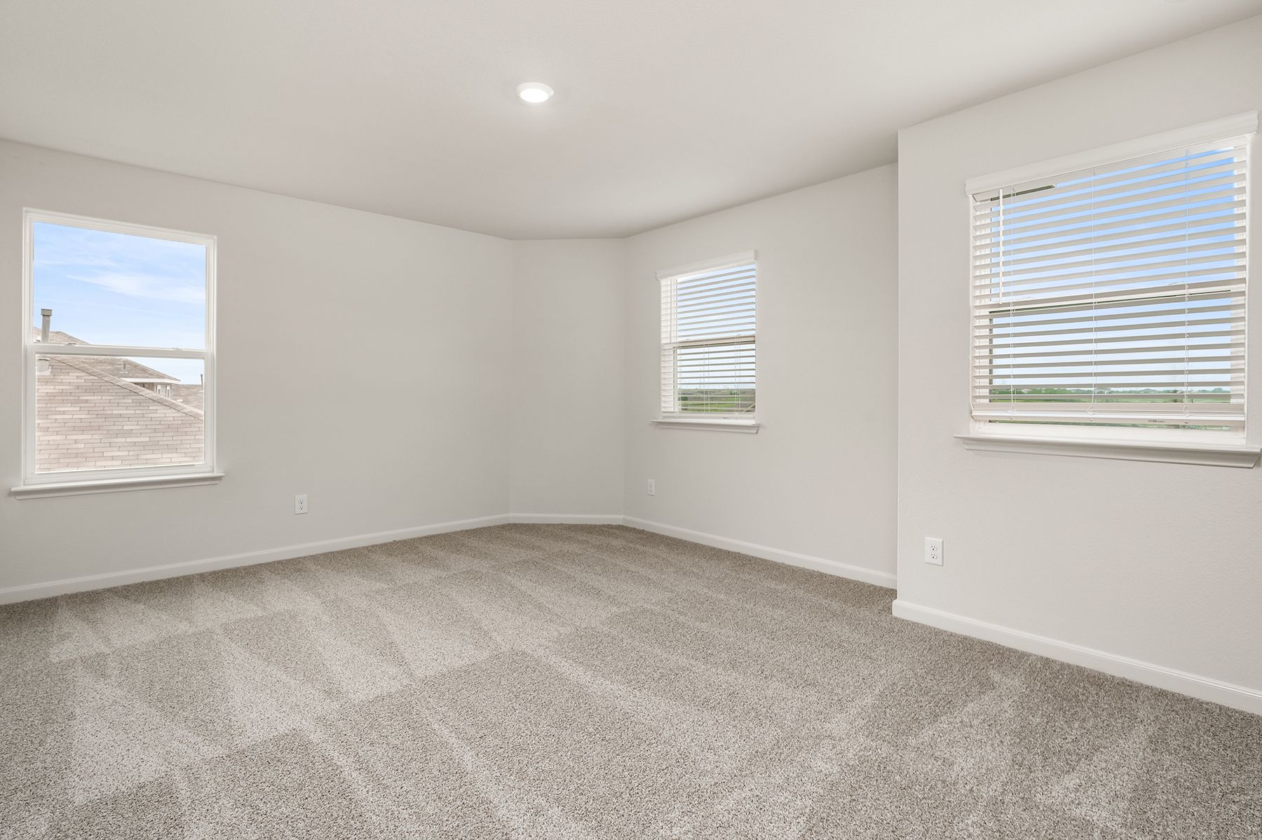 The upstairs loft is a versatile space.