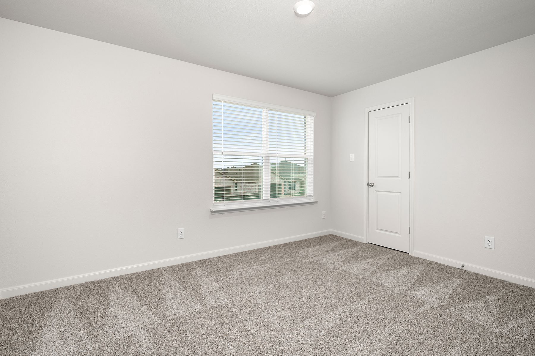 The secondary bedrooms are a perfect space for children's bedrooms or guest rooms.