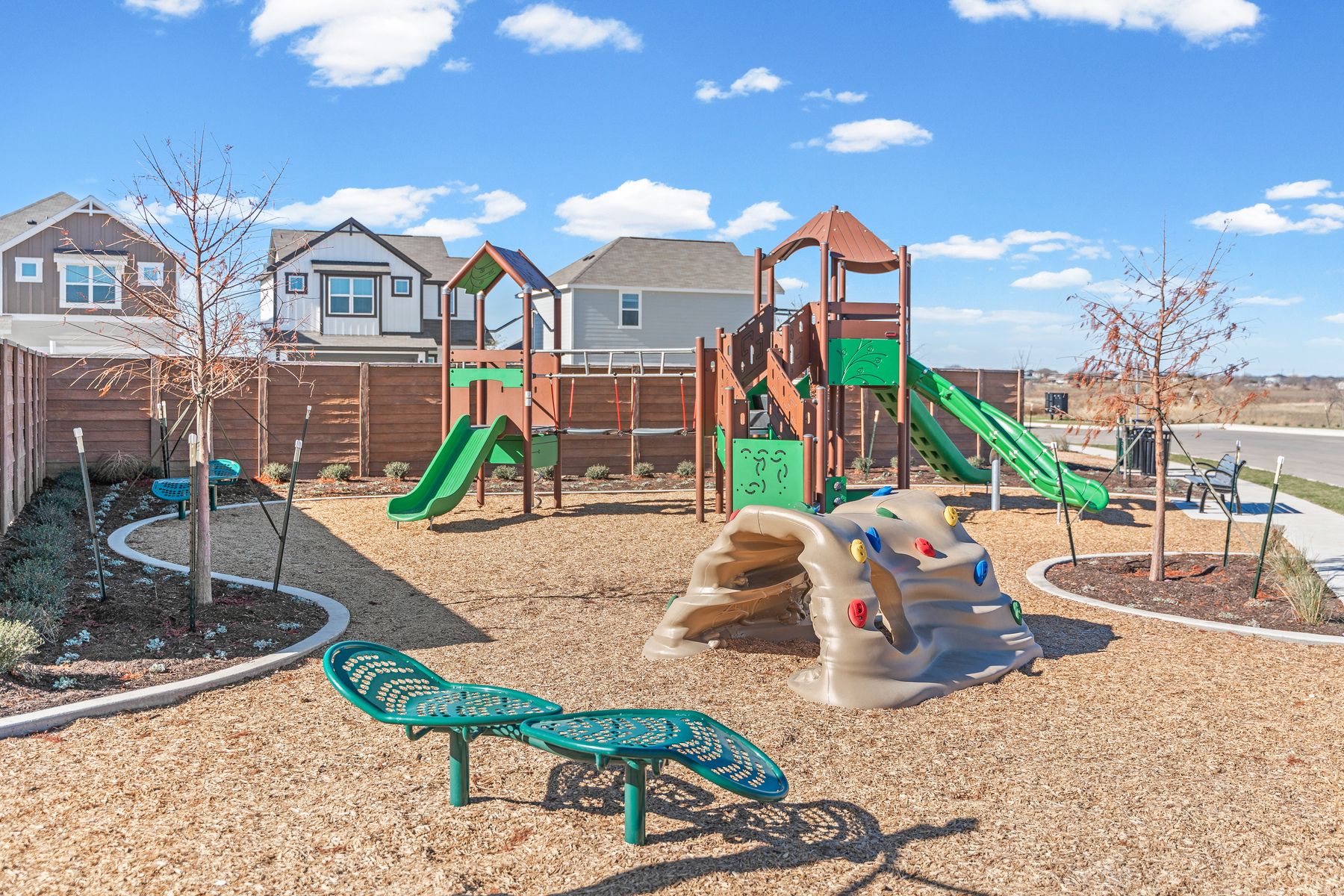 Our community park was built for kids of all ages.