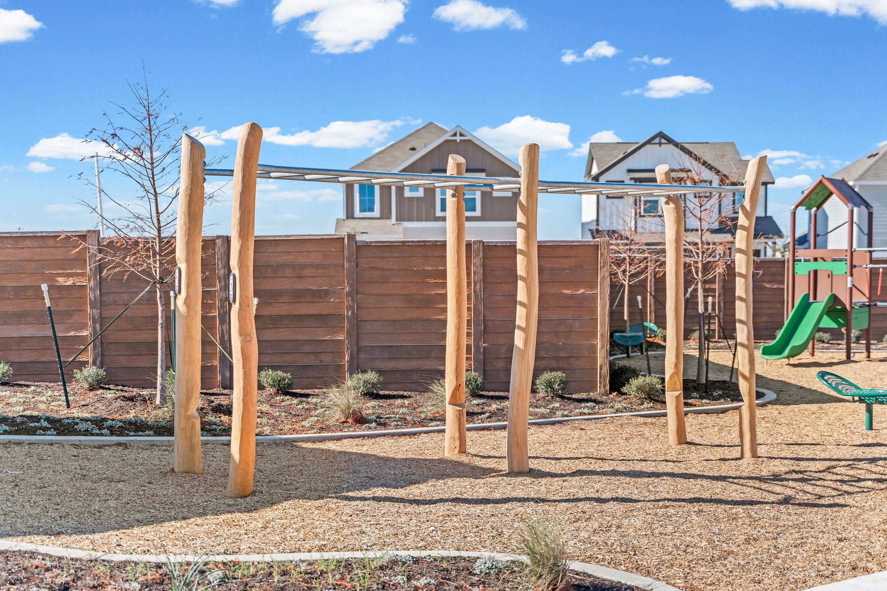 Kids will love to be able to play so close to home.