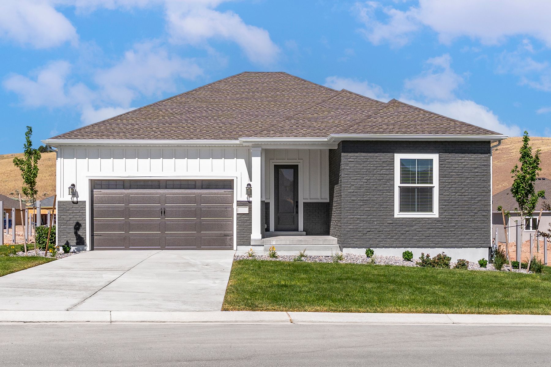 The Crawford is a beautiful one-story home.