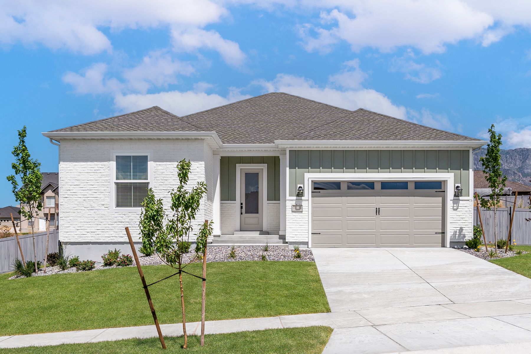 The Harmony is a beautiful one-story home. 