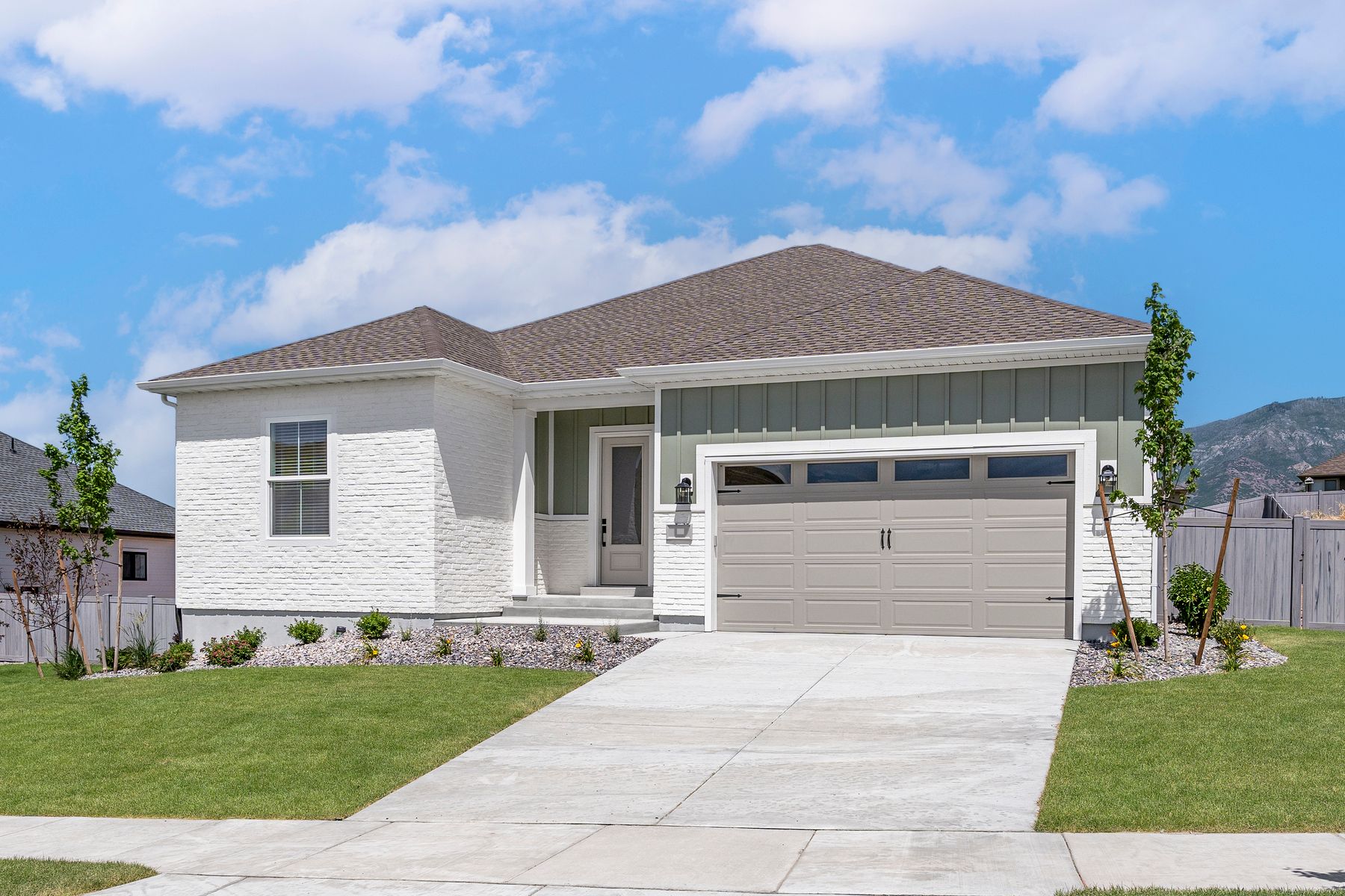 The Harmony has a gorgeous brick exterior.