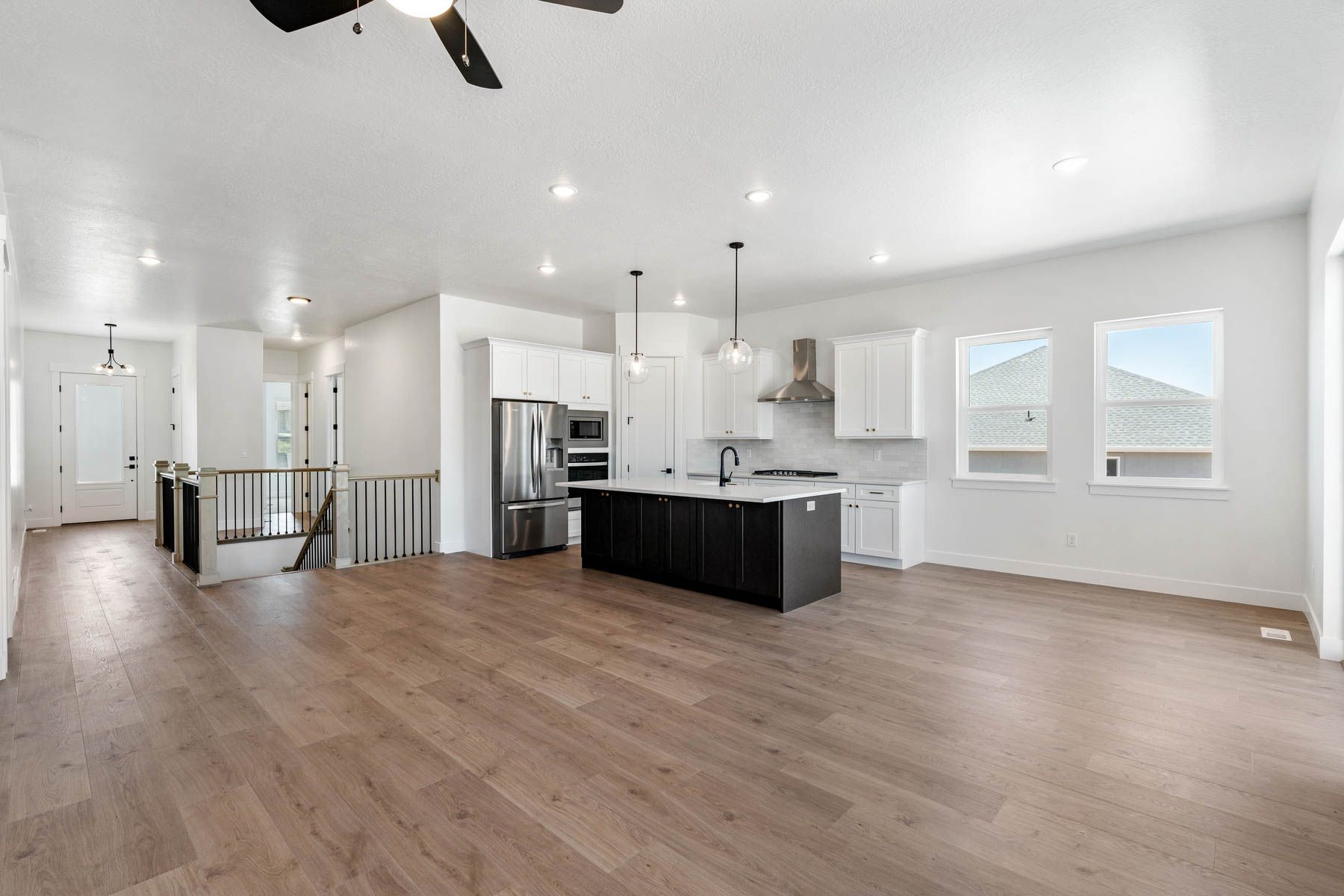 The Crawford has a wonderful open-concept layout. 
