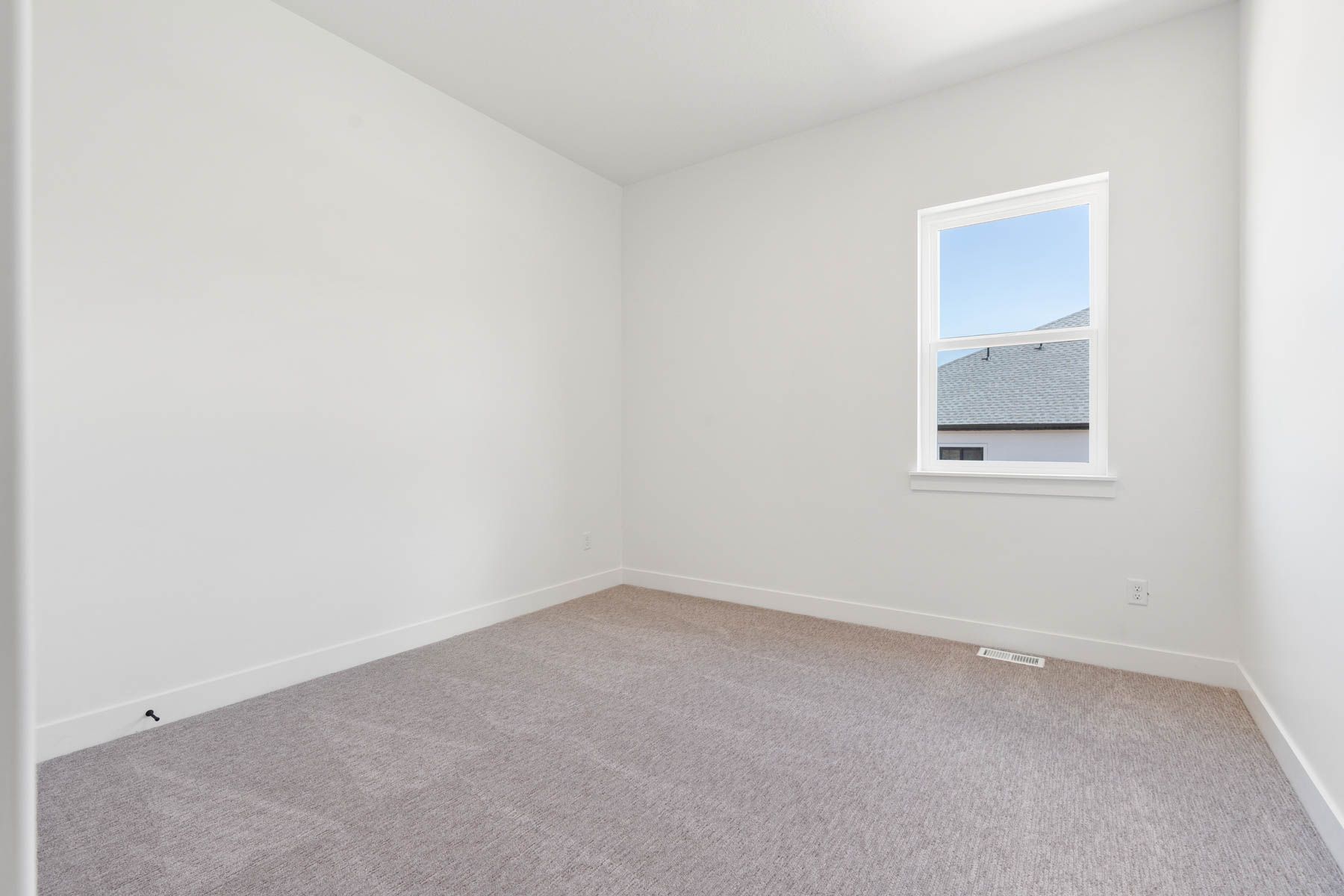 The secondary bedroom are a great space for children's bedrooms or as a guest room.