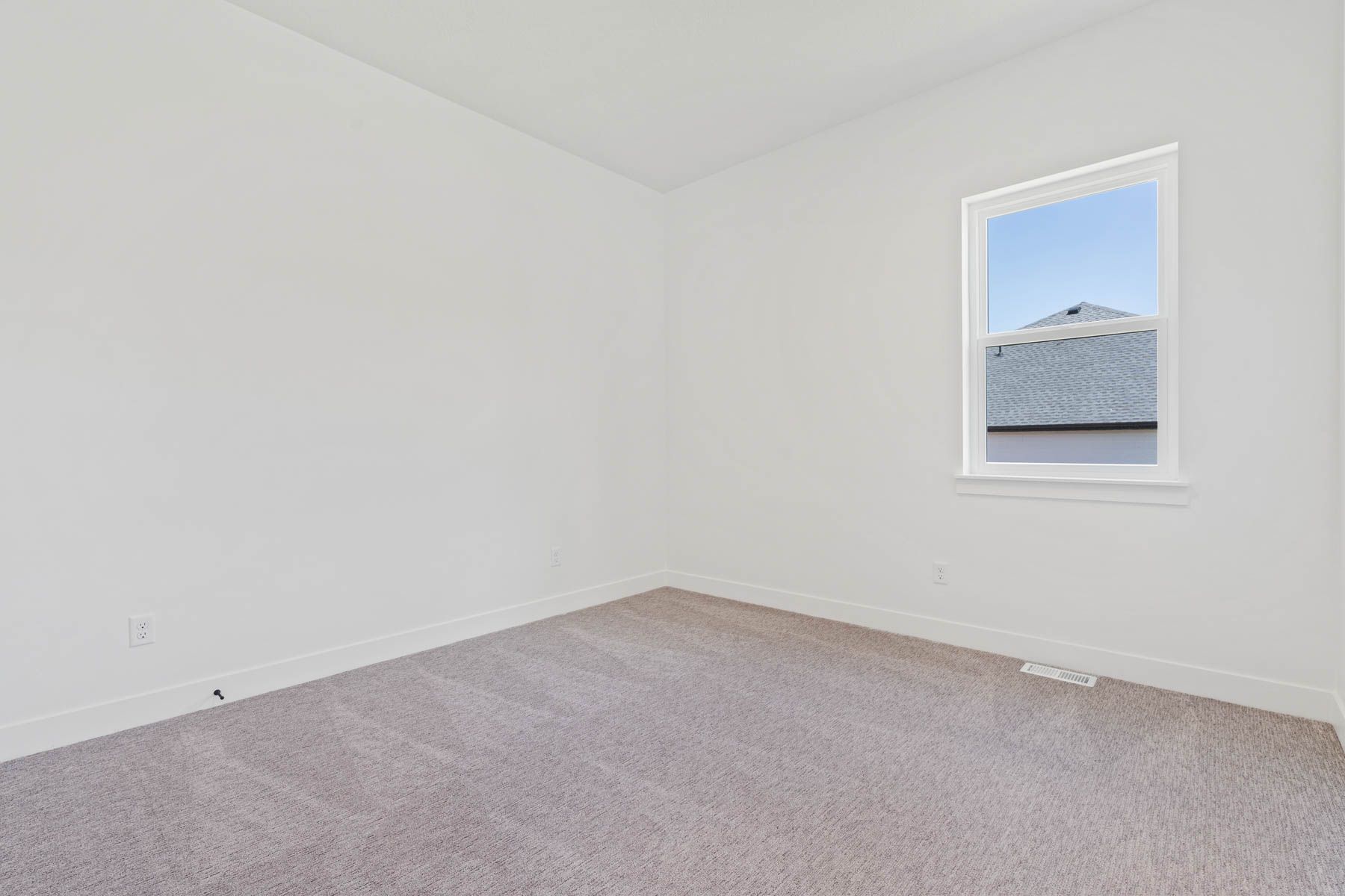 The secondary bedroom are a great space for children's bedrooms or as a guest room.