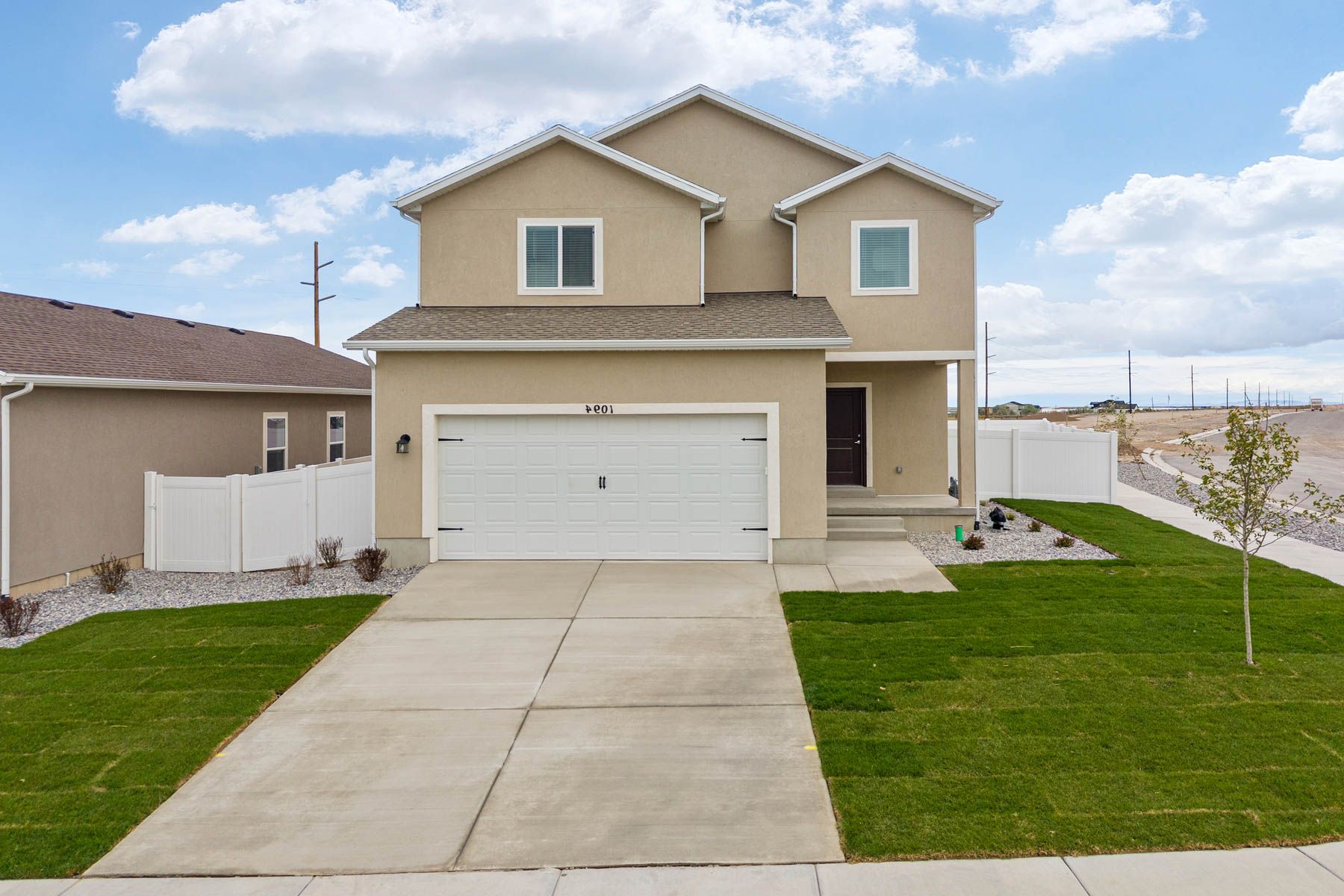 The Delano is a beautiful two-story home. 