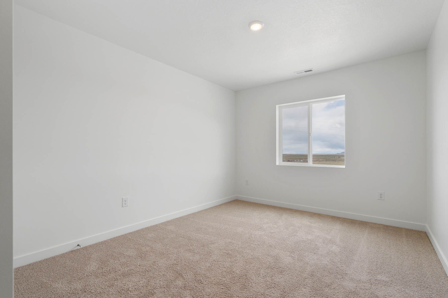 The secondary bedrooms are the perfect space for children's bedrooms or guest rooms. 