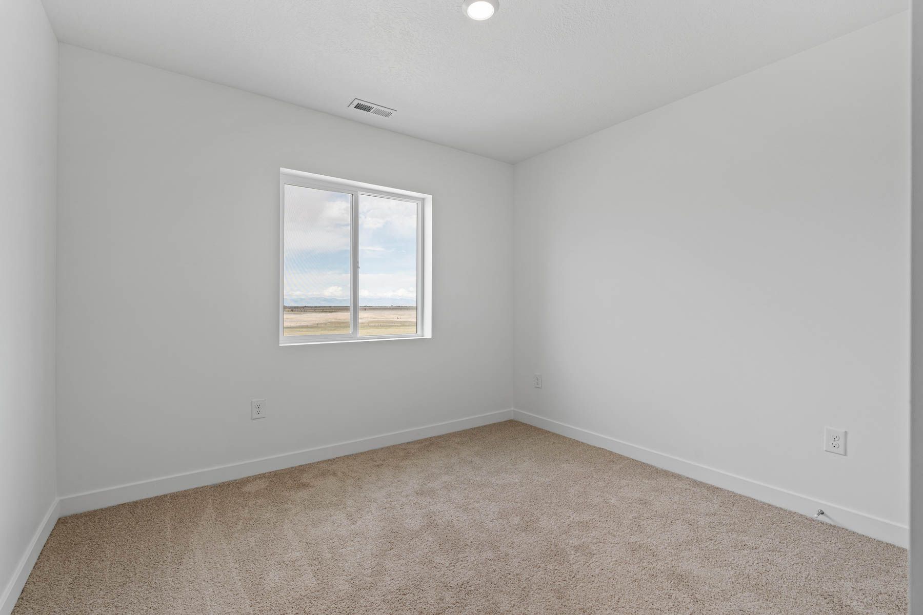 The secondary bedrooms are the perfect space for children's bedrooms or guest rooms. 