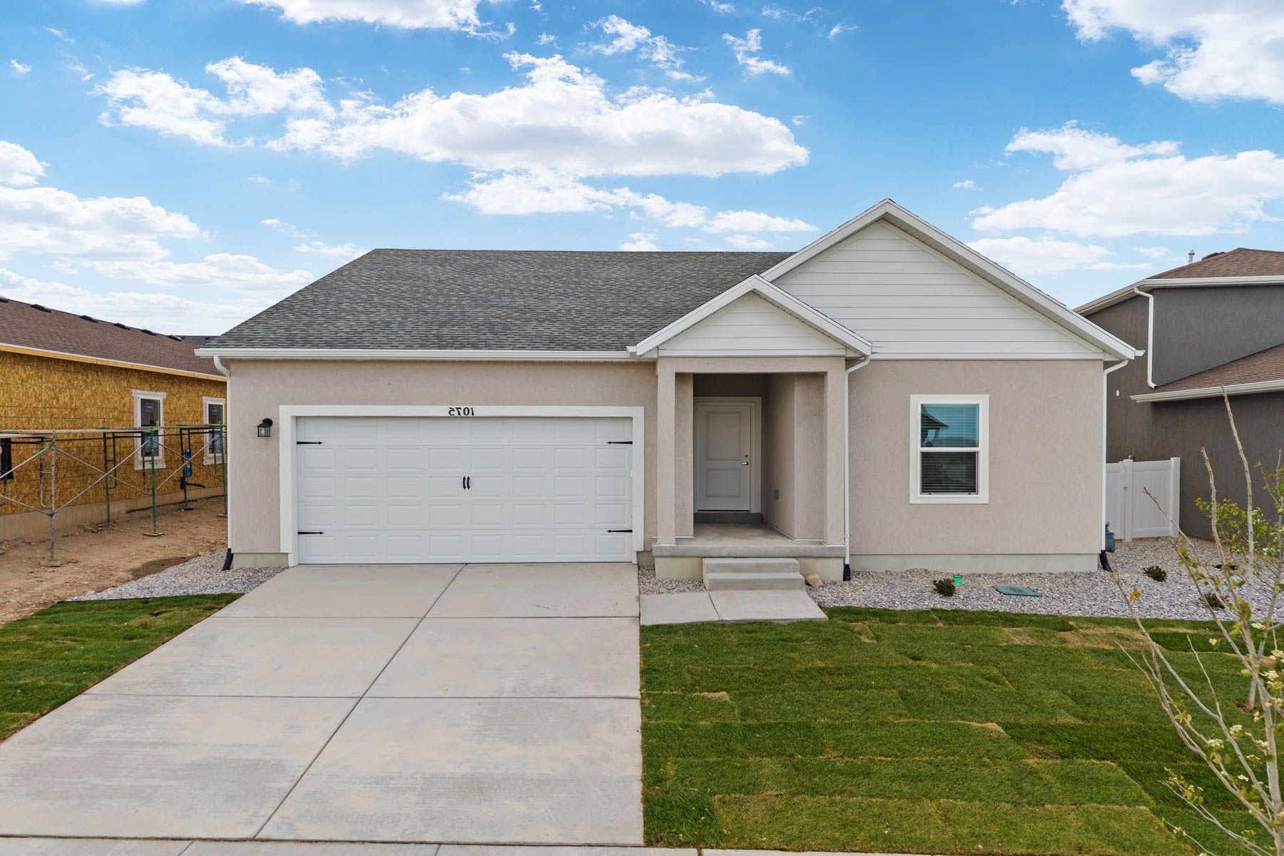 The Millard is a beautiful one-story home. 