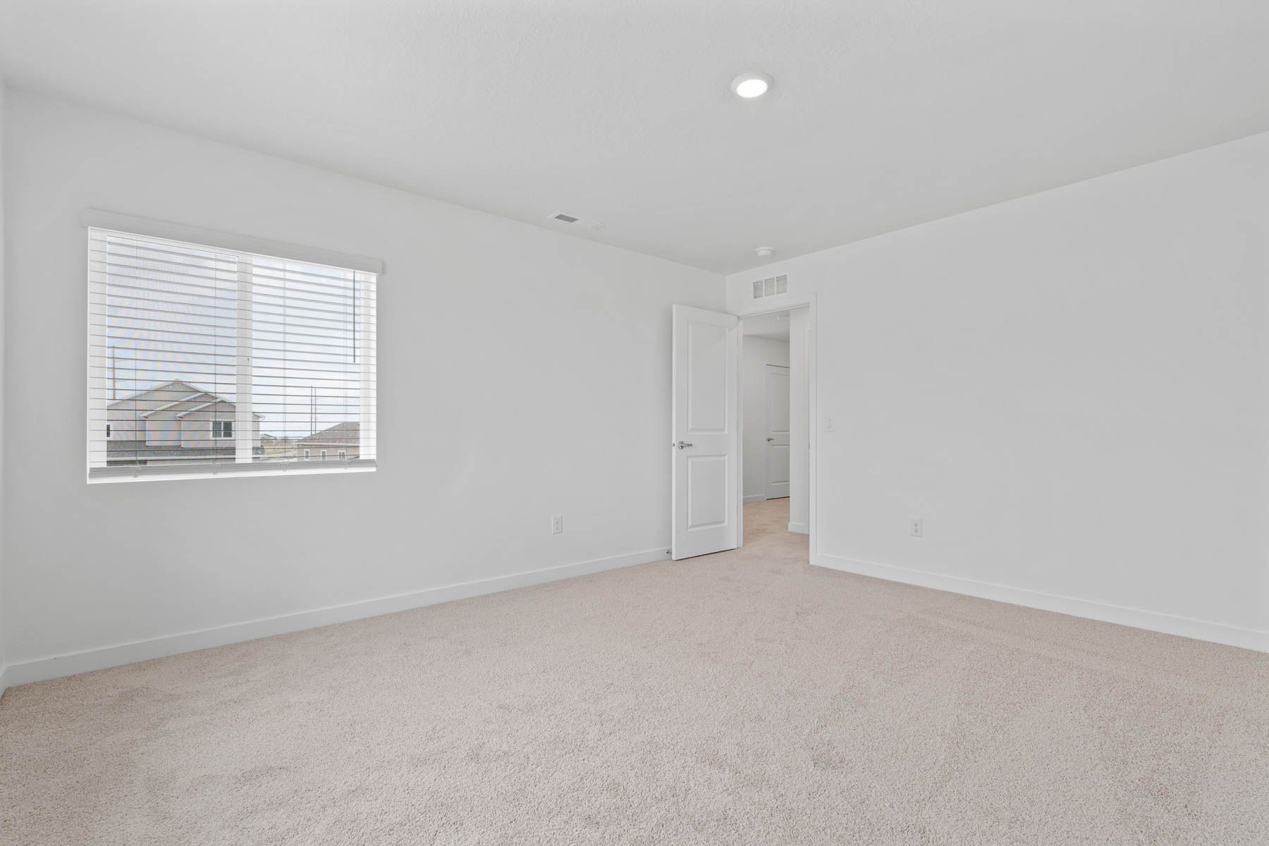 The secondary bedrooms are the perfect space for children's bedrooms or guest rooms. 
