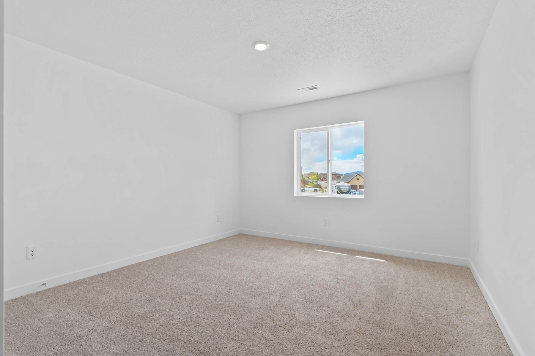 The secondary bedrooms are the perfect space for children's bedrooms or guest rooms. 