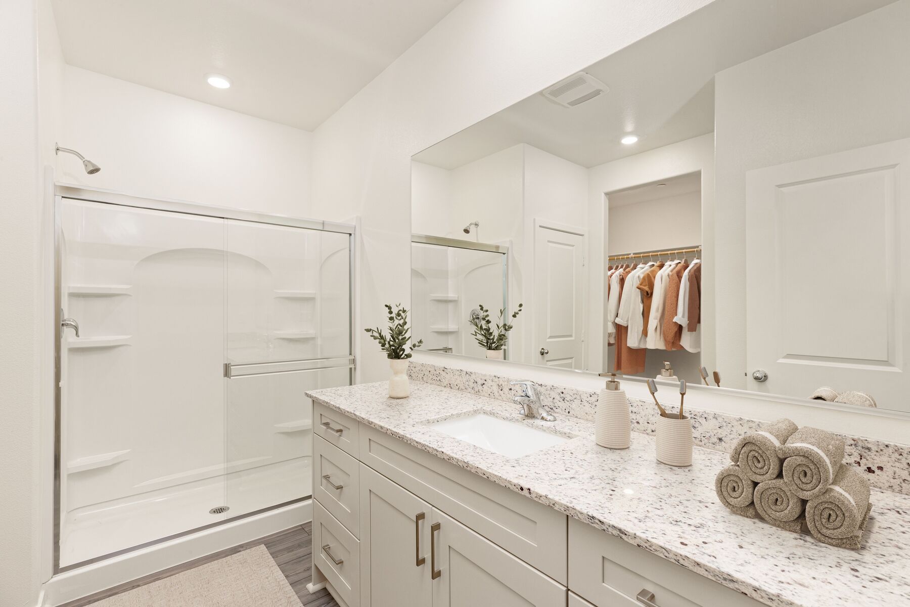 The master bathroom will be there for you at the end of a long day.