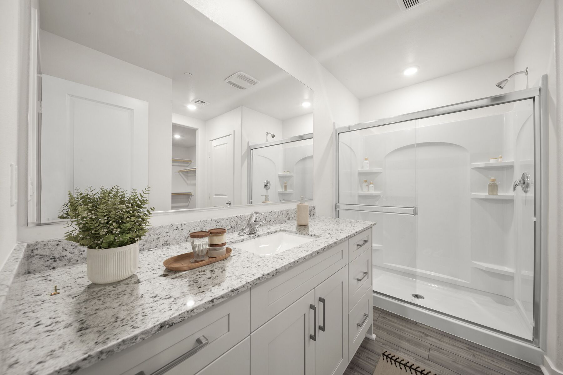 The master bathroom will be there for you at the end of a long day.