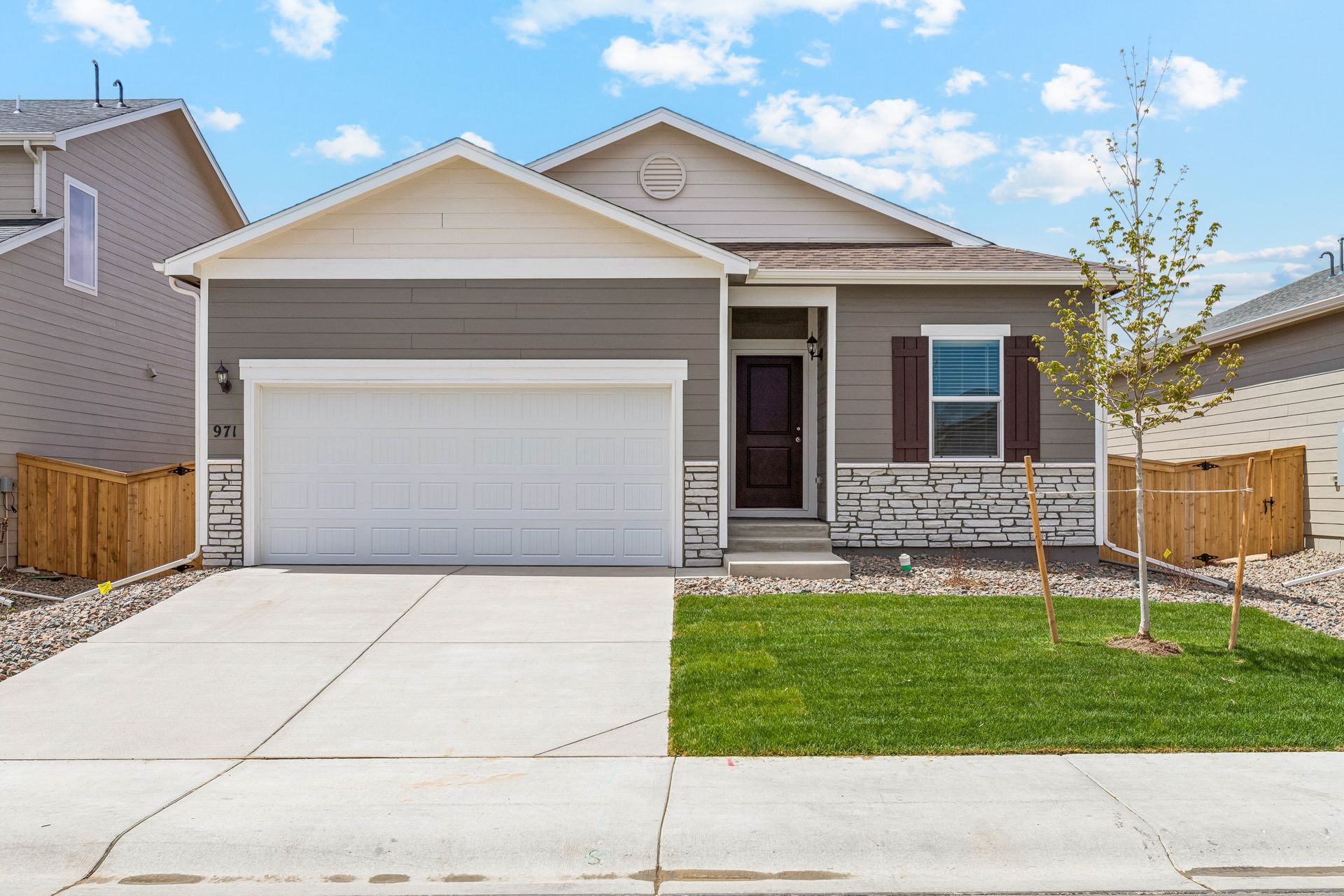 The Arapaho is a beautiful single story home.