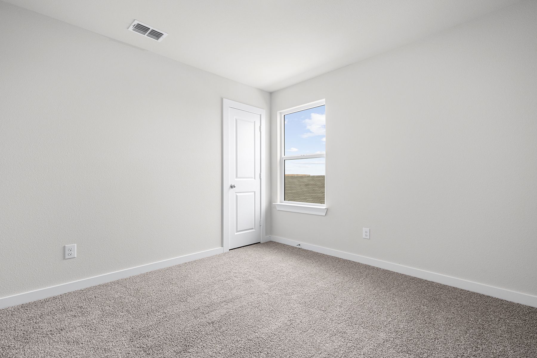 The secondary bedrooms are the perfect space for children's bedrooms or guest rooms.