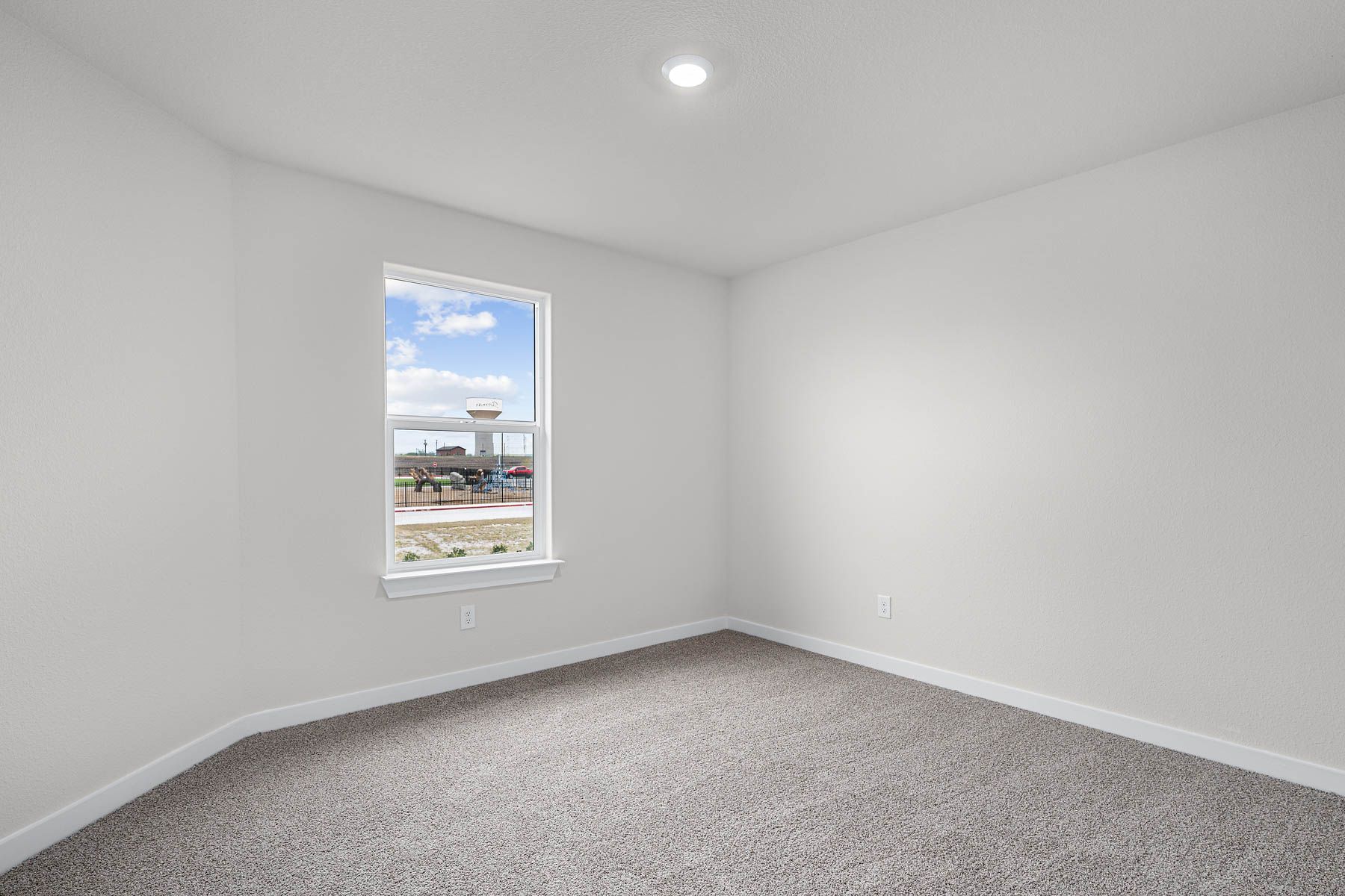 The secondary bedrooms are the perfect space for children's bedrooms or guest rooms.