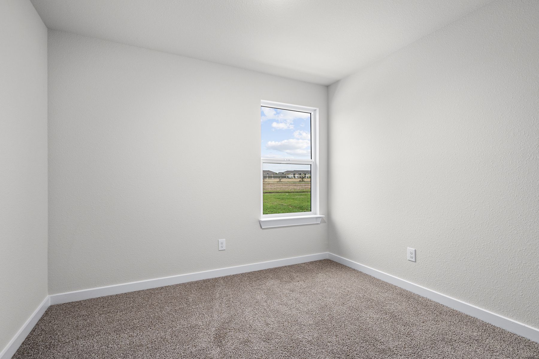 The secondary bedrooms are the perfect space for children's bedrooms or guest rooms.