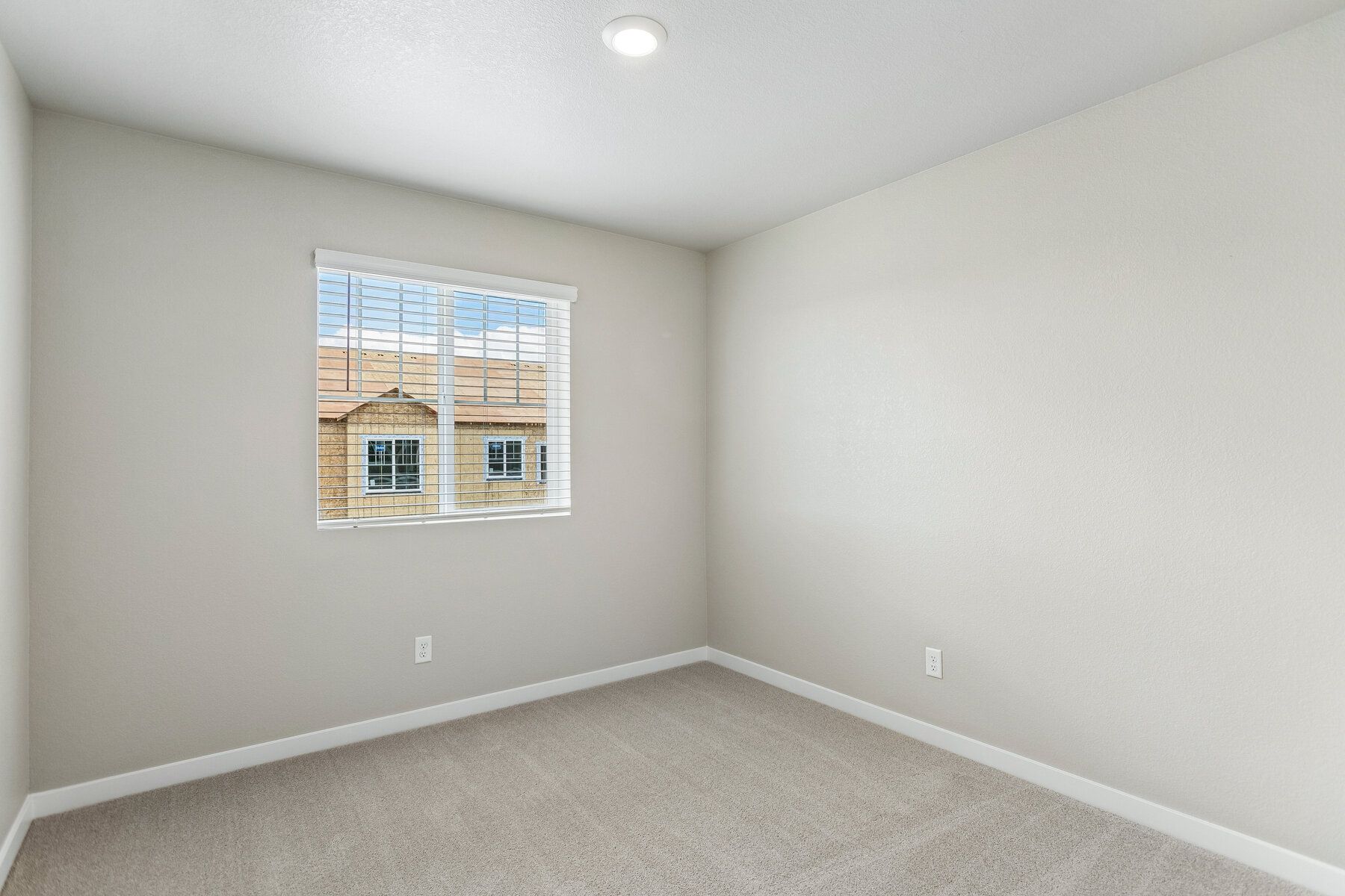The secondary bedrooms have carpet.
