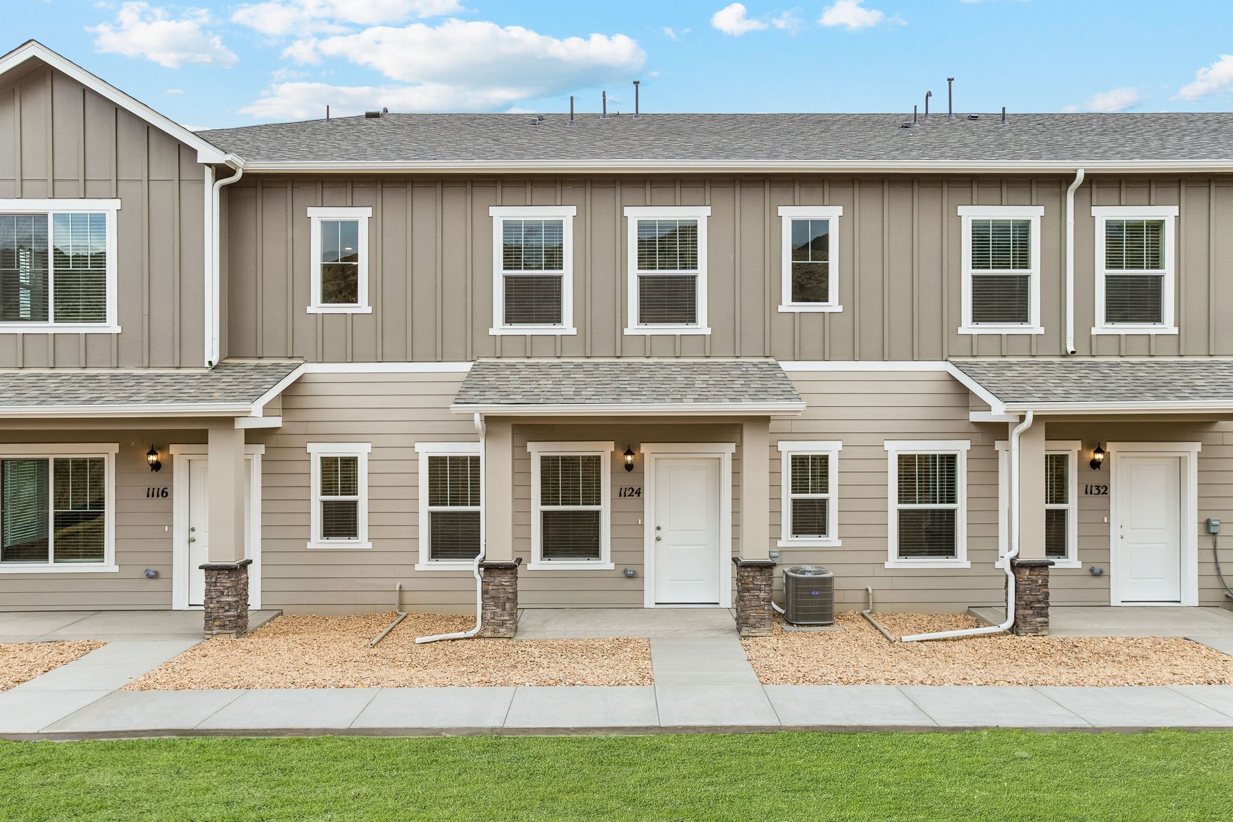 The Diamond is a beautiful two story home.