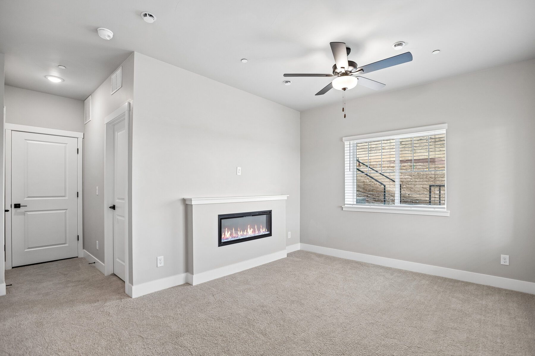 There is an additional family room on the first floor.