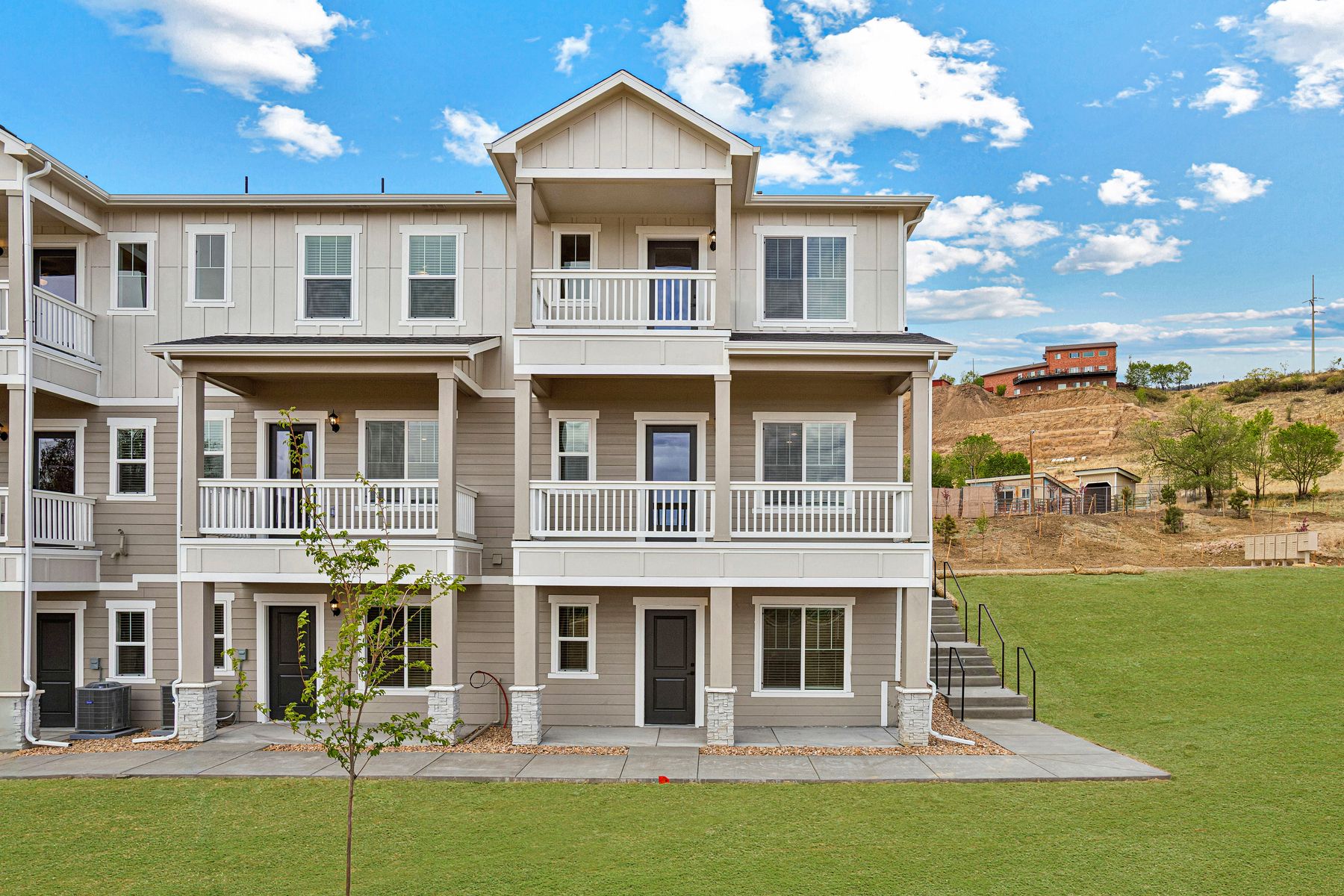 The Sapphire is a beautiful three story home.