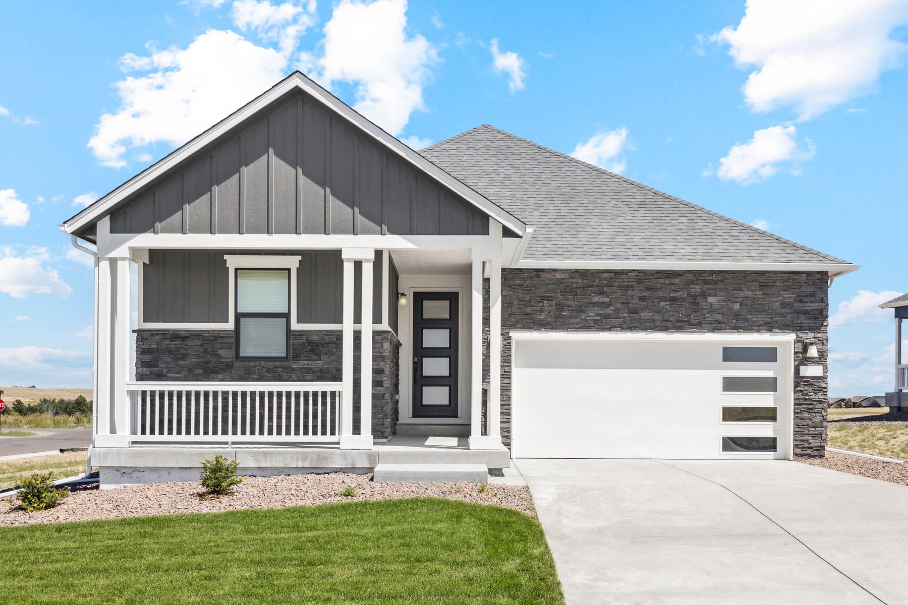 The Breckenridge is a beautiful one-story home.