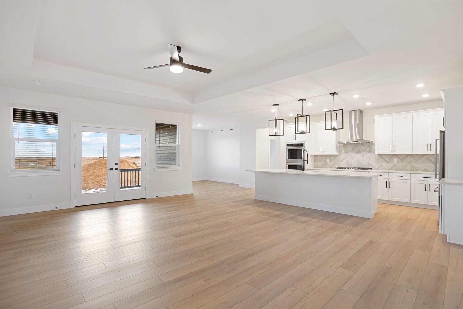 The floor plans have wonderful open concept layouts.